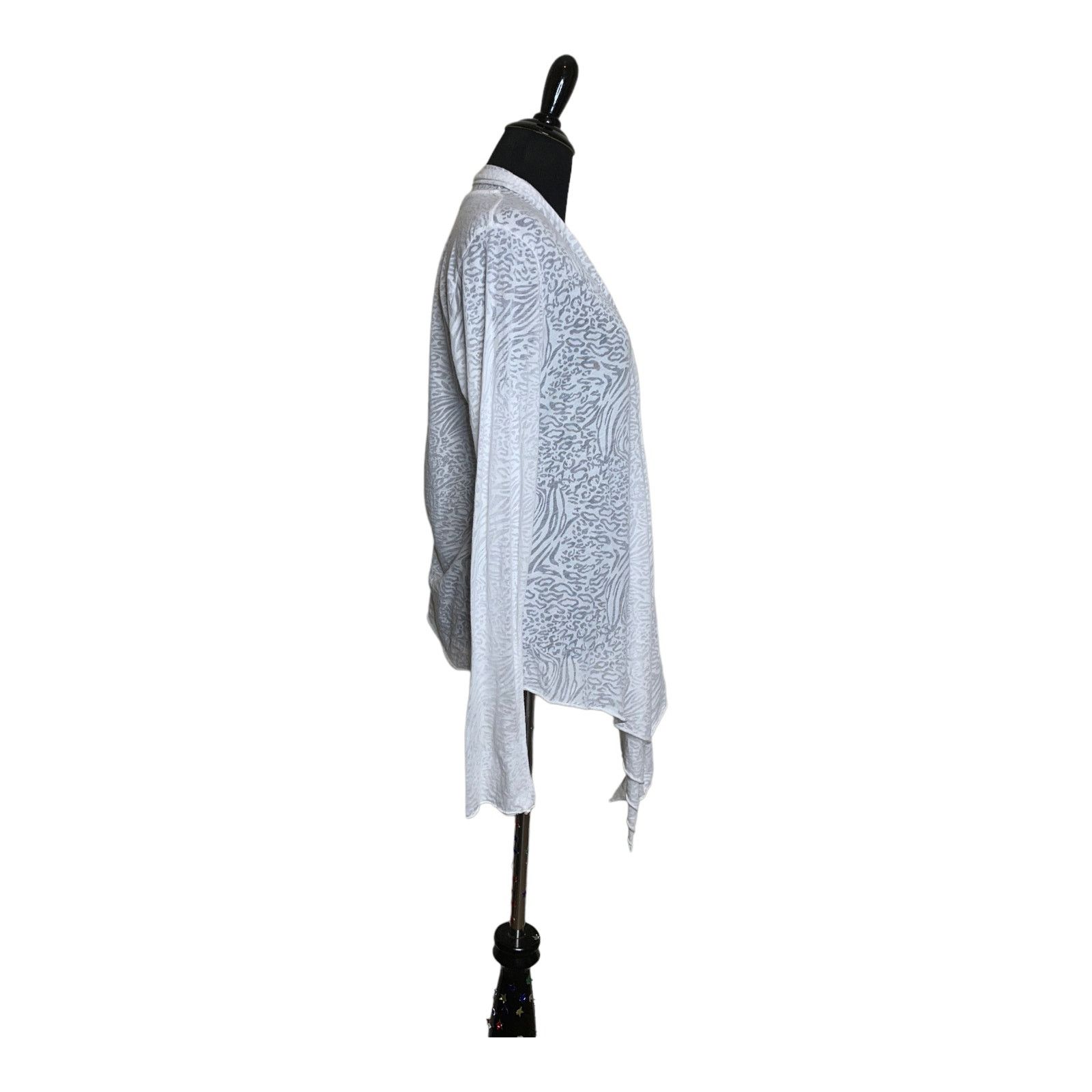 Velvet Velvet white asymmetrical lightweight cardigan size M Size M / US 6-8 / IT 42-44 - 9 Thumbnail