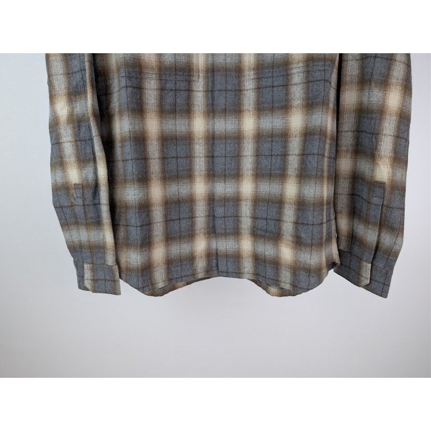 Rick Owens o1rshd1 Plaid Cotton Outershirt in Grey Size US M / EU 48-50 / 2 - 4 Thumbnail