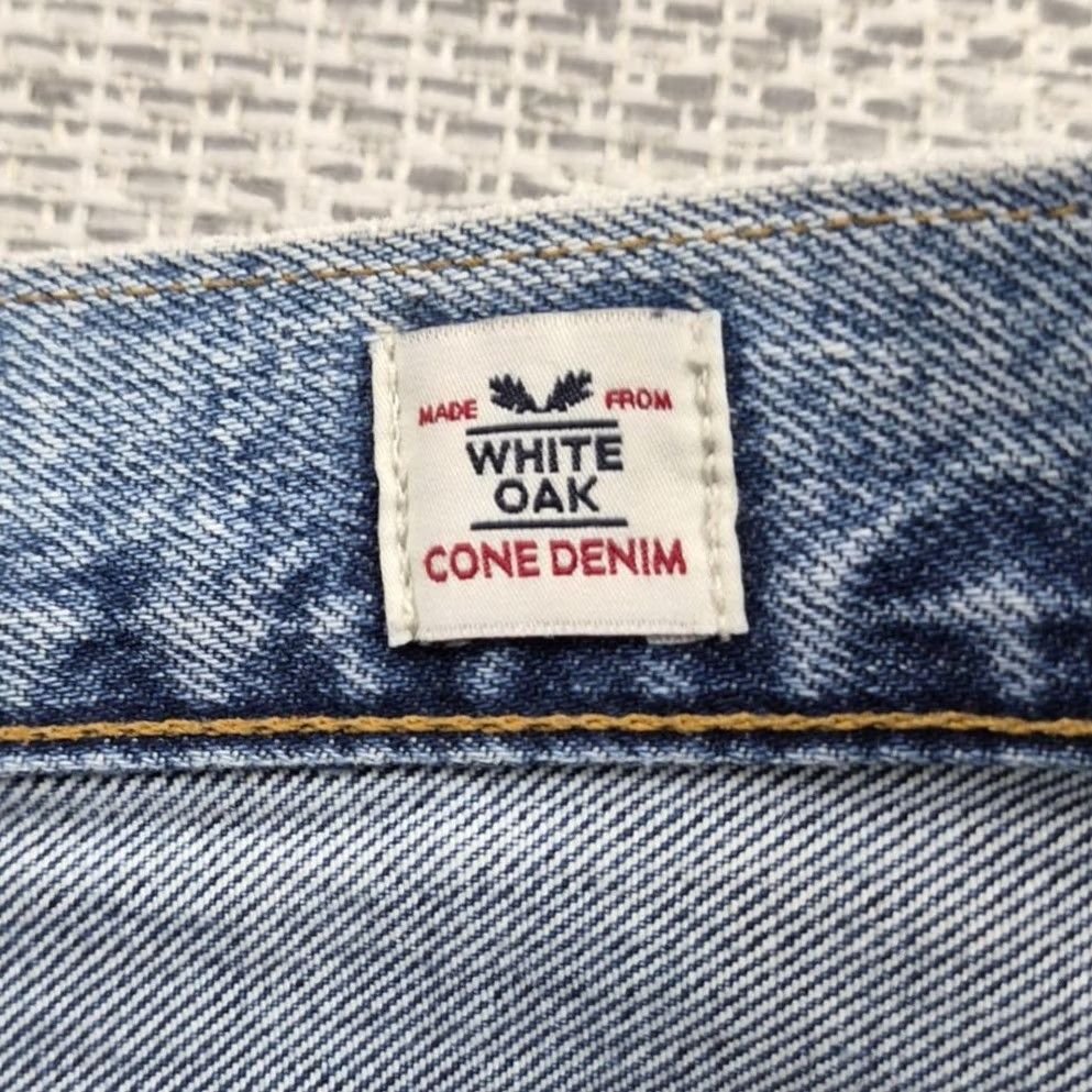 Levi's Levi's 501 S Jeans Mens 25x28 White Oak Cone Distressed Denim Button Fly Skinny 5-Pocket Blue Vintage USA Mens Size US 26 / EU 42 - 7 Thumbnail