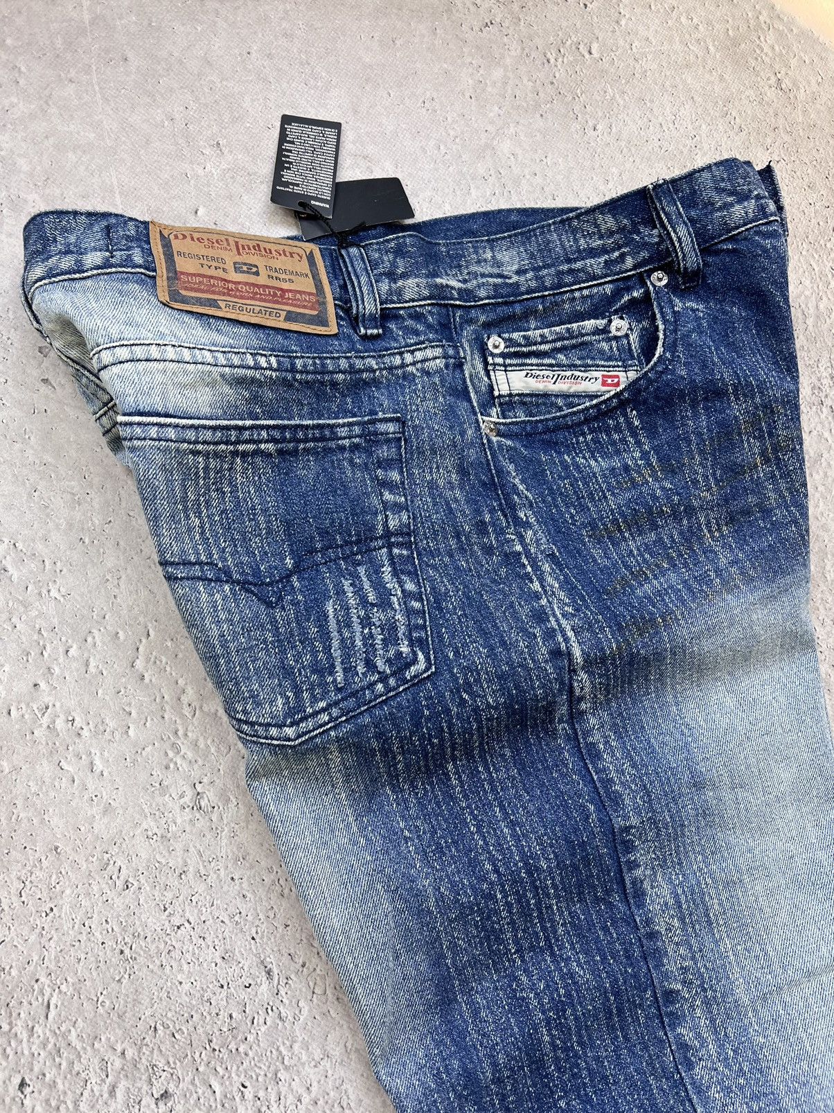 Diesel × If Six Was Nine × Undercover Diesel Rusty Distress Faded Clawmark Jeans Undercover Style Size US 32 / EU 48 - 12 Thumbnail