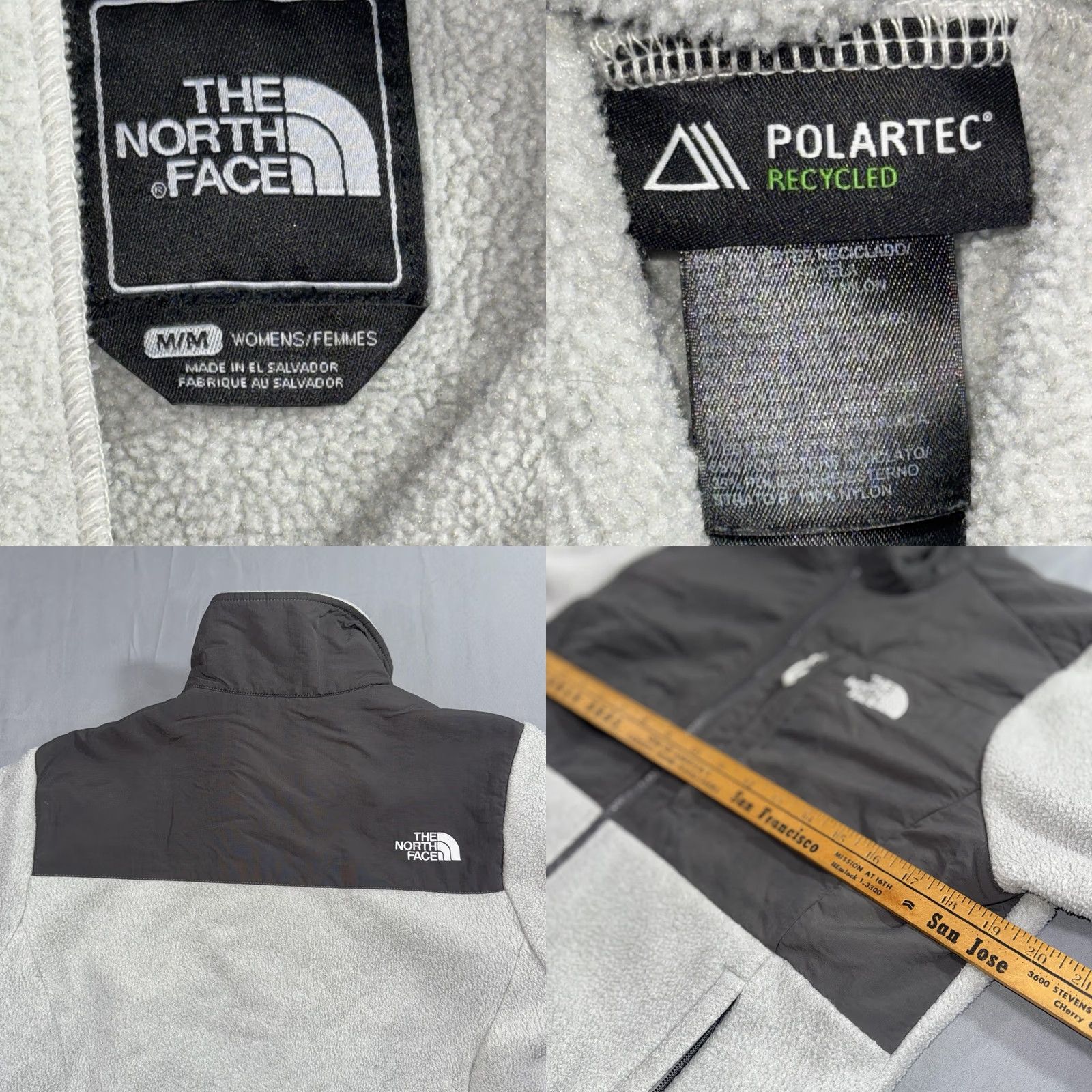 The North Face The North Face Jacket Womens Medium Gray Polartec Fleece Full Zip Outdoor Size M / US 6-8 / IT 42-44 - 8 Thumbnail