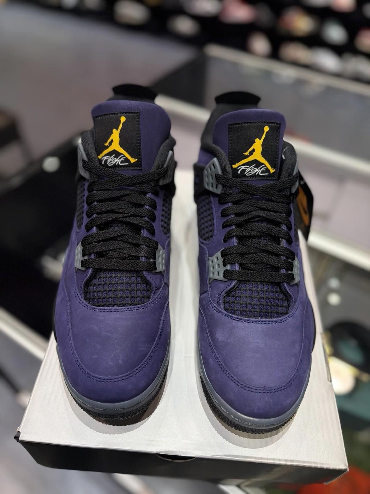 Jordan Brand Air Jordan 4 Retro Lakers "Imperial Purple" FV5029-500 (7.5) Size US 7.5 / EU 40-41 - 11 Thumbnail
