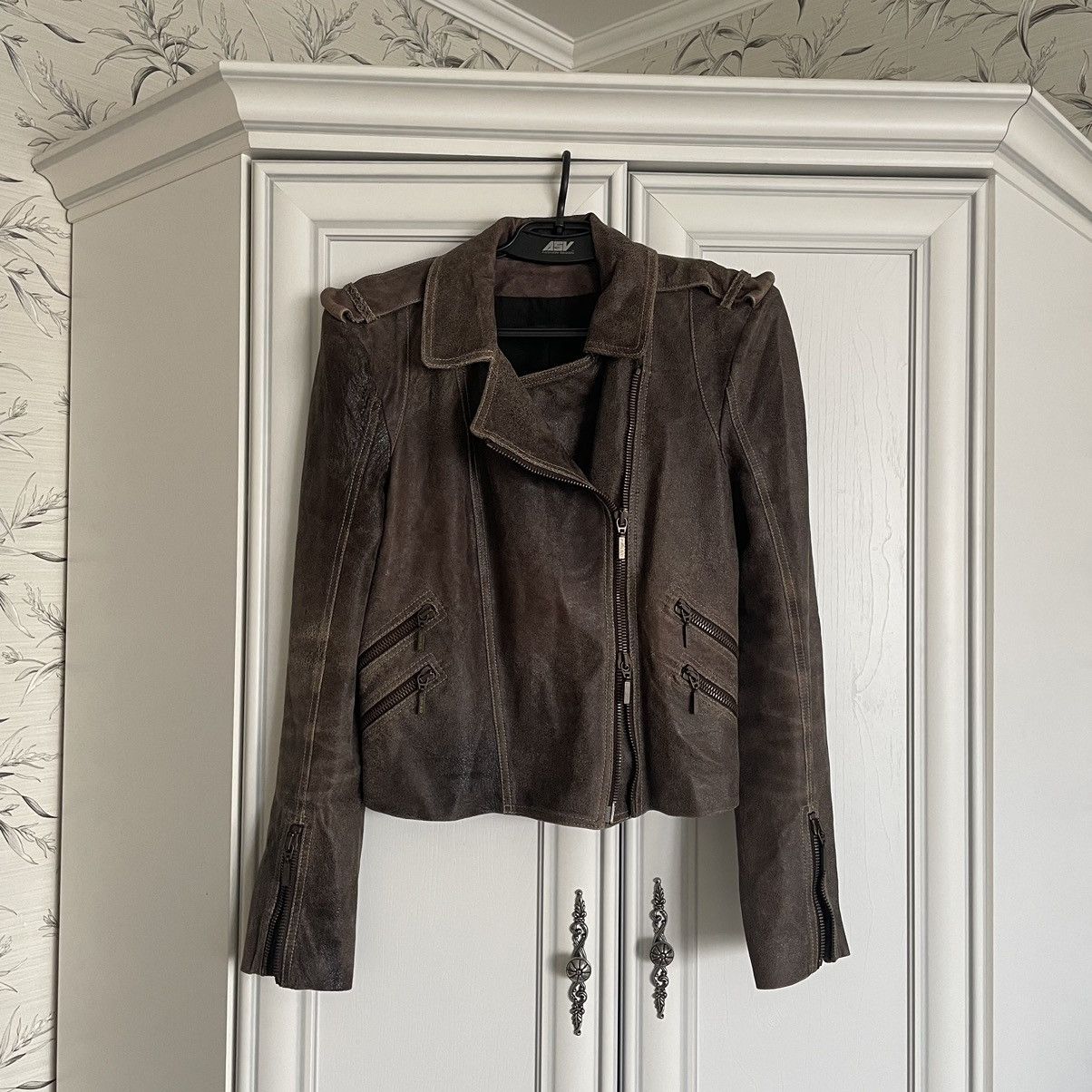 plein sud Plein Sud Rare Faded Biker Jacket Size M / US 6-8 / IT 42-44 - 2 Thumbnail