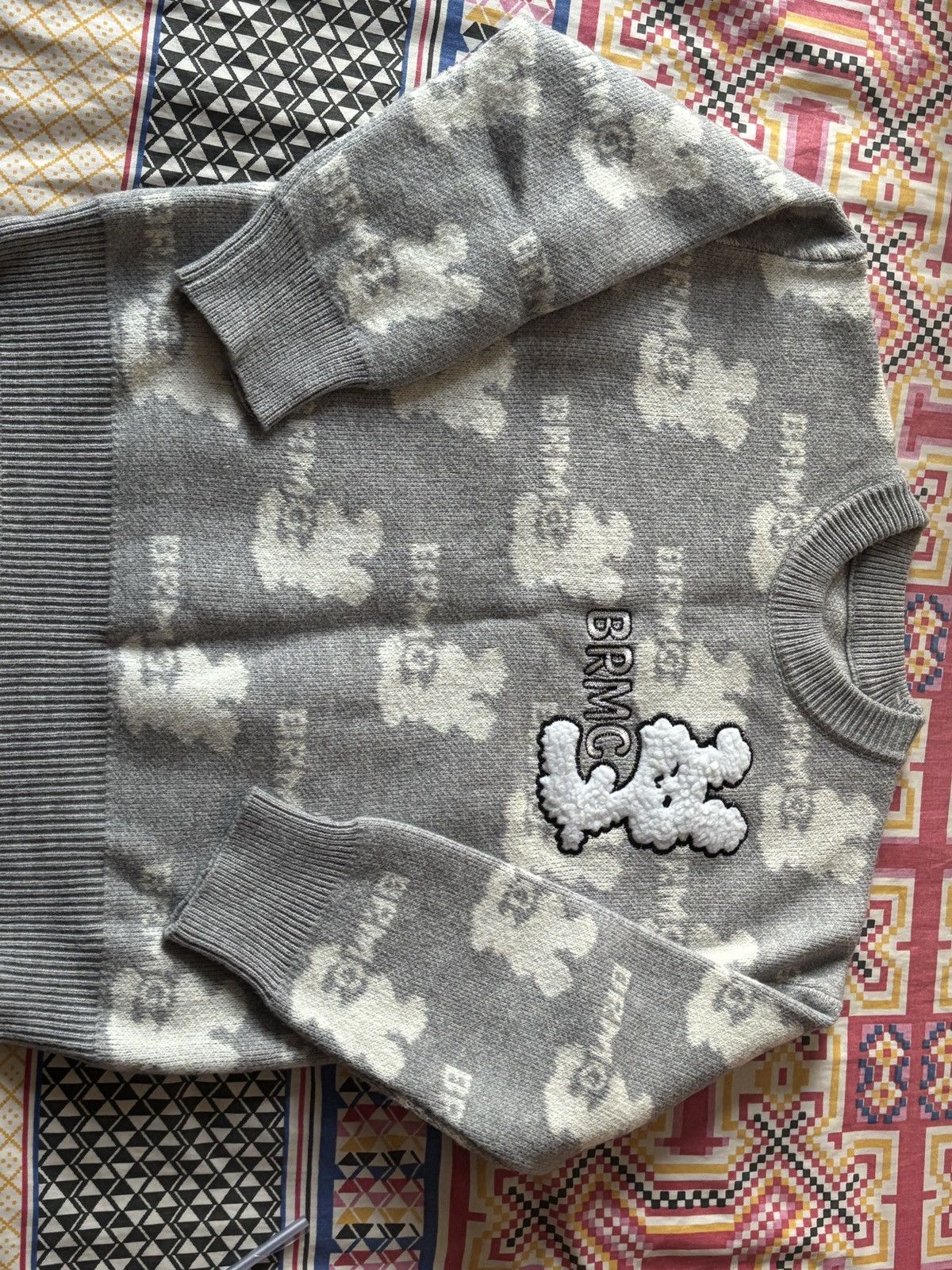 Vintage Bear Sweater Size M / US 6-8 / IT 42-44 - 2 Thumbnail