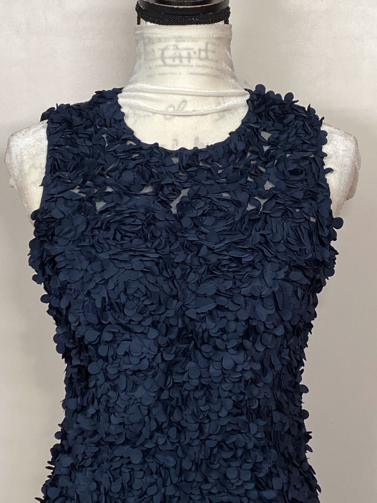 Akris Akris Petal 3D Appliqué Midi-Dress size 2 Size XS / US 0-2 / IT 36-38 - 4 Thumbnail