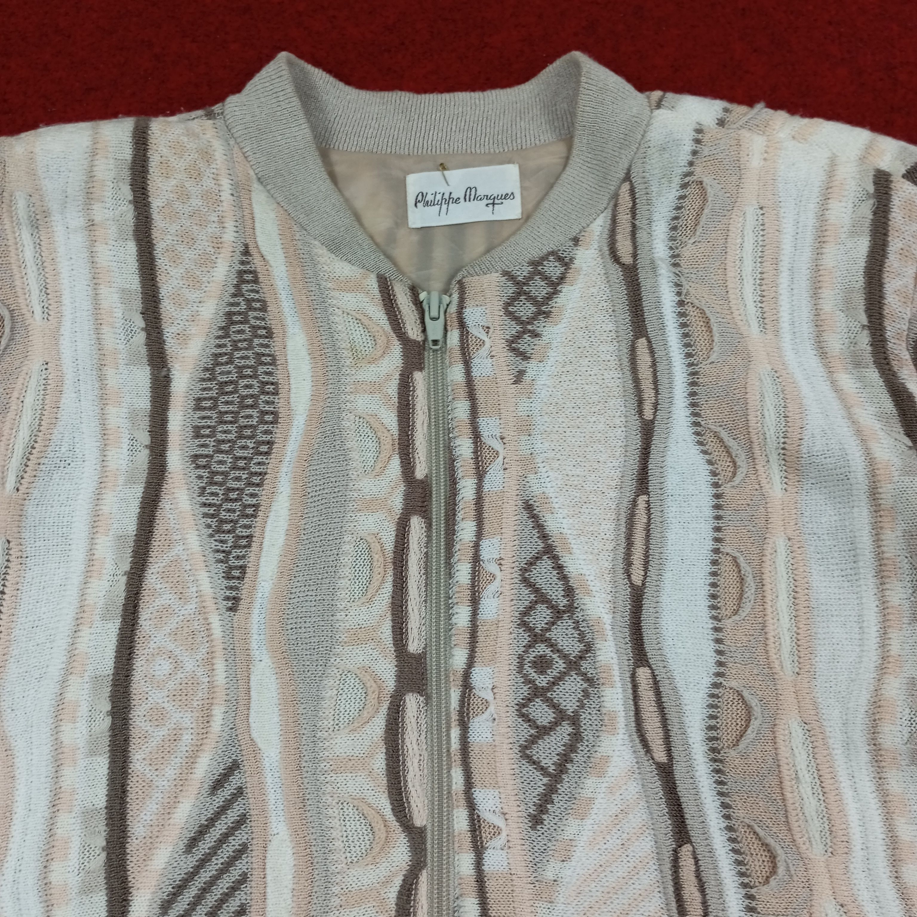 Coogi × Vintage Philippe Marques Coogi Fashion Style Sweater Jacket Size US L / EU 52-54 / 3 - 2 Thumbnail
