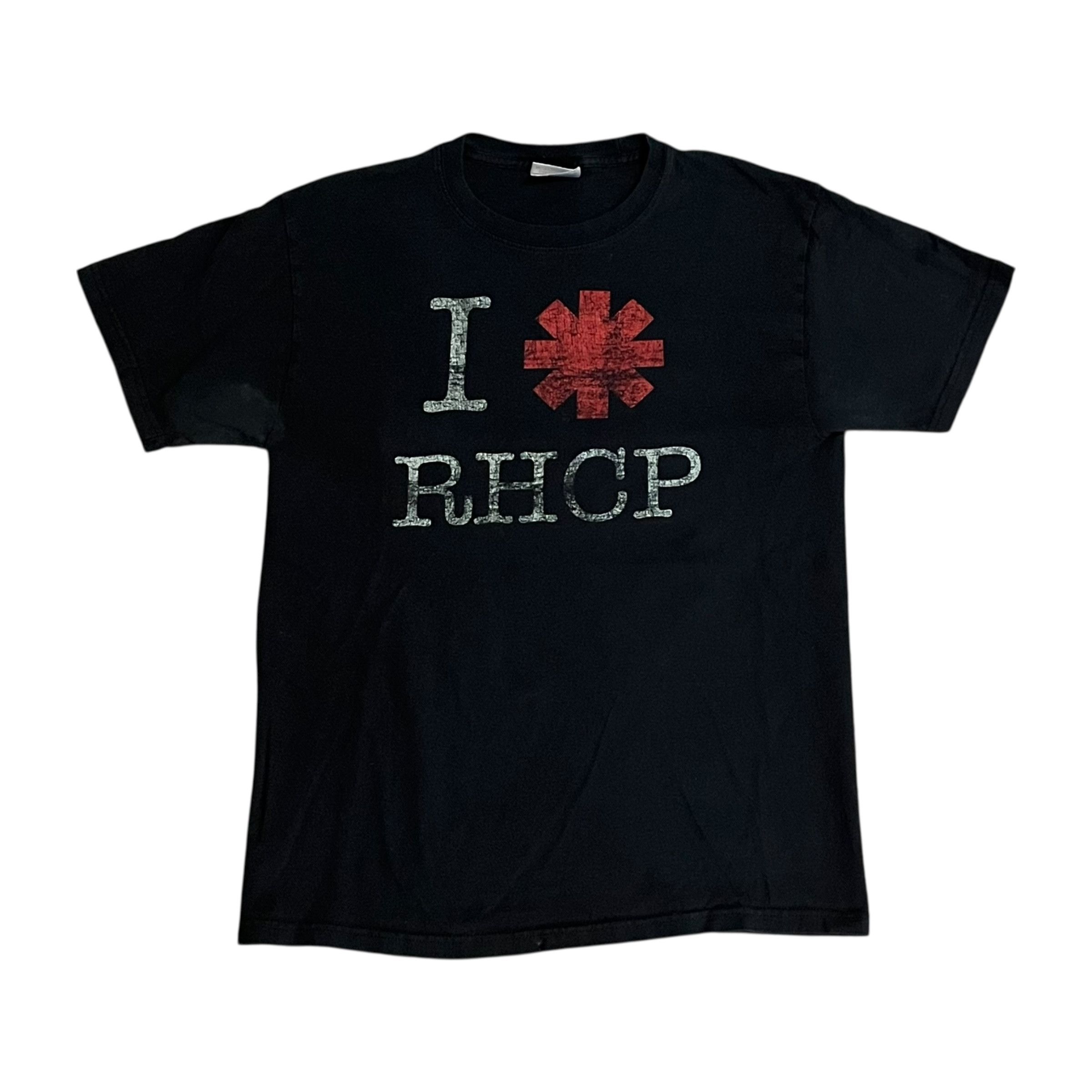 Band Tees VINTAGE Red Hot Chili Peppers " I Love RHCP " T Shirt Size US M / EU 48-50 / 2 - 1 Thumbnail