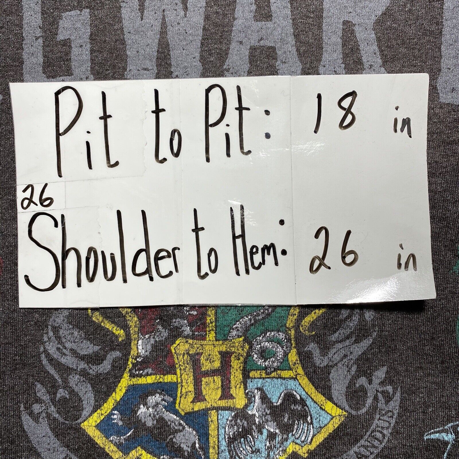 Universal Studios Harry Potter School Of Witchcraft & Wizardry Small T-Shirt Size US S / EU 44-46 / 1 - 11 Thumbnail