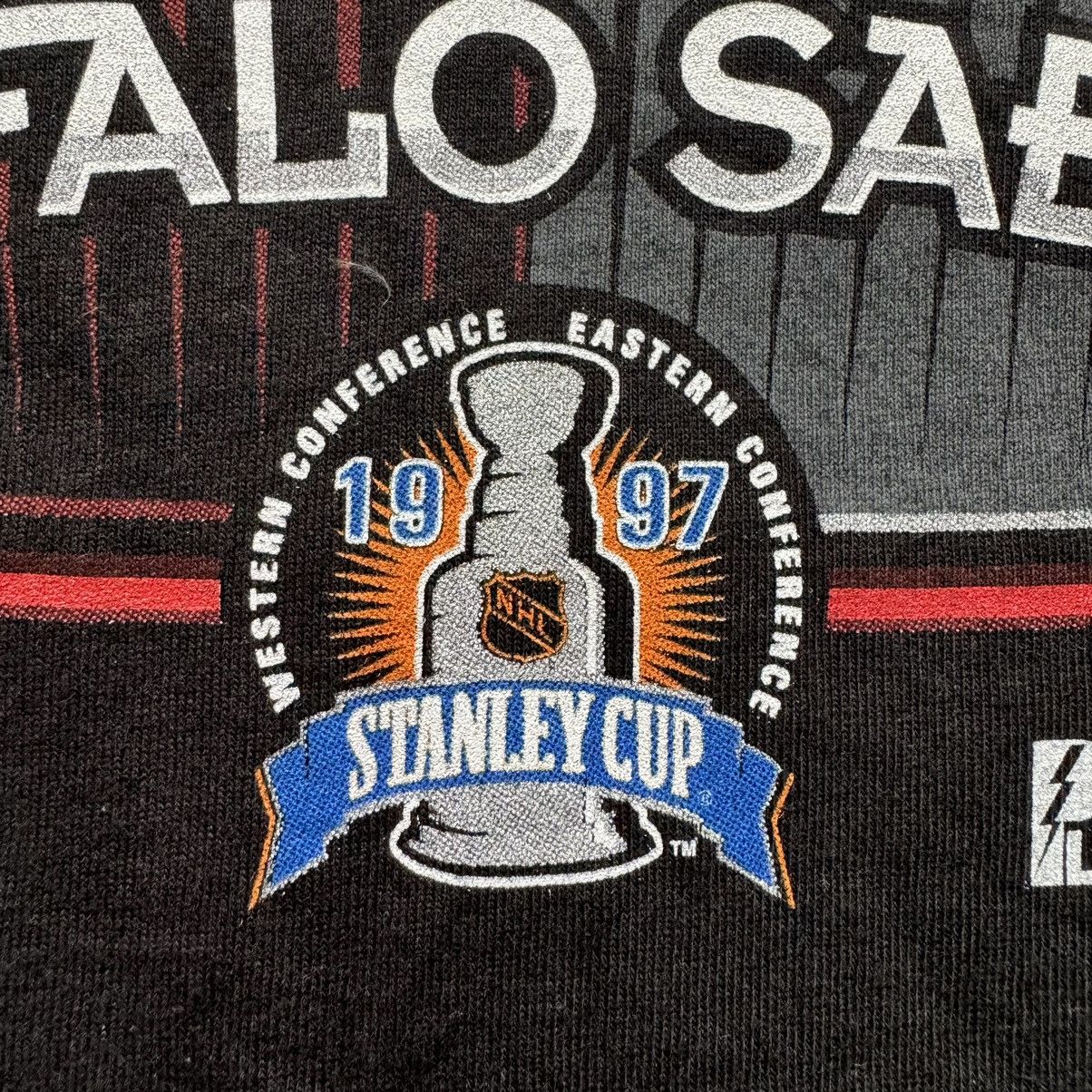 NHL × Vintage Vintage 1997 NHL Buffalo Sabres Champions Stanley Cup Size US M / EU 48-50 / 2 - 4 Thumbnail