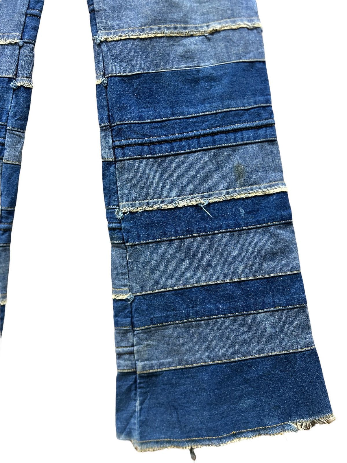 If Six Was Nine × Japanese Brand × Le Grande Bleu (L.G.B.) Vintage Ba-tsu Club Hagi Flared Jeans Size US 30 / EU 46 - 7 Thumbnail