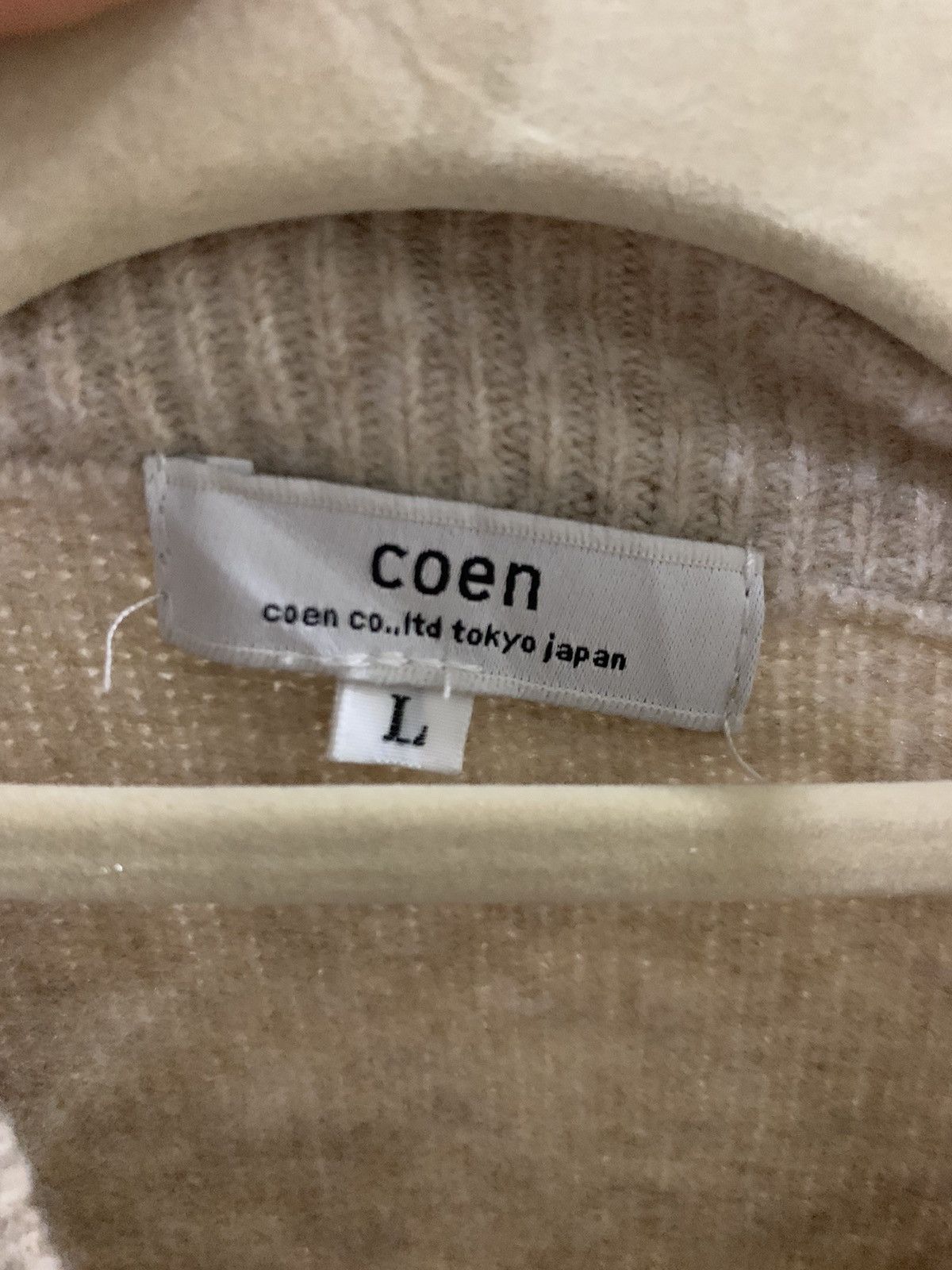 Japanese Brand × Vintage Japanese Vintage Coen Knitwear Size L / US 10 / IT 46 - 5 Thumbnail