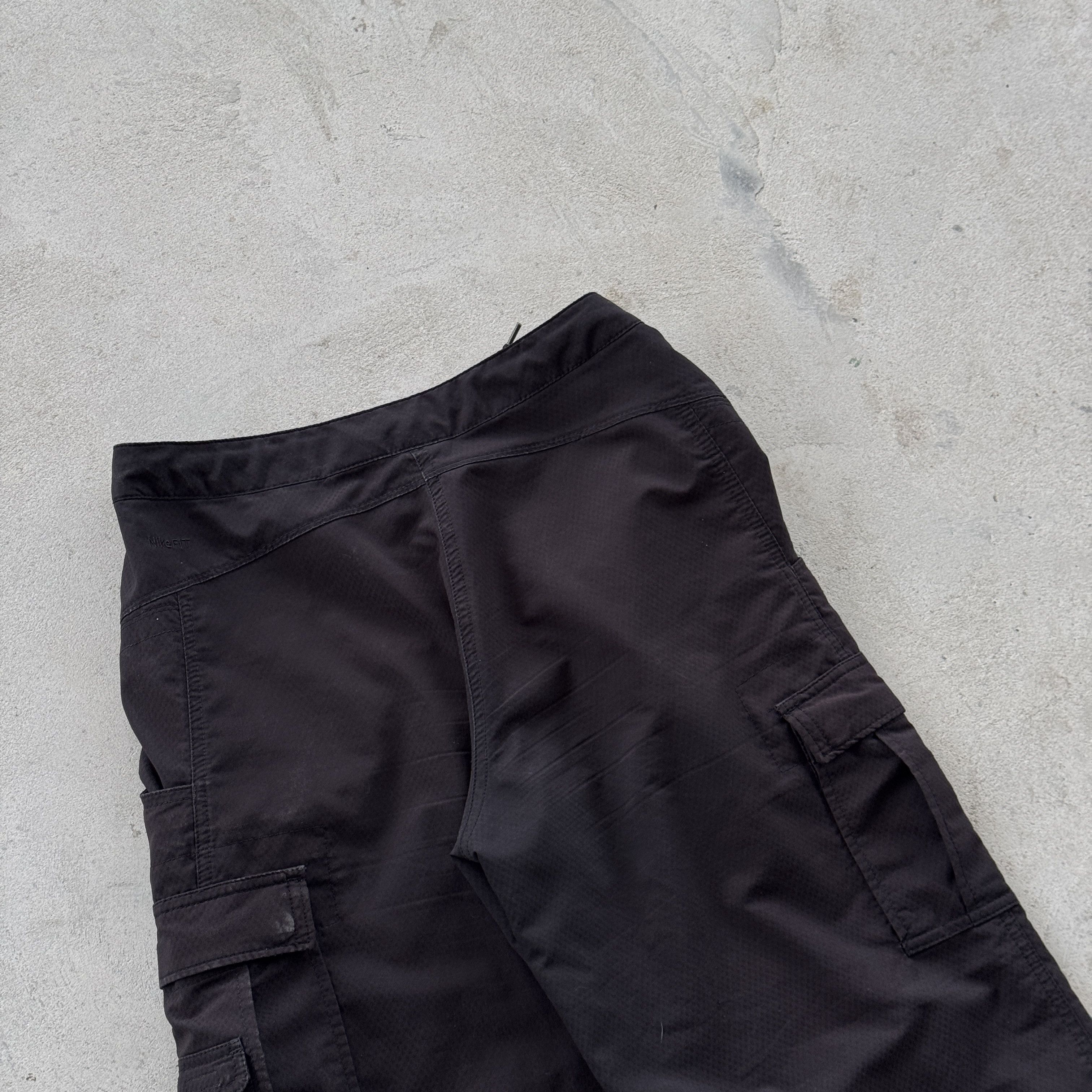 Nike Vintage Nike Cargo Baggy Nylon Pants Size 32" / US 10 / IT 46 - 4 Thumbnail