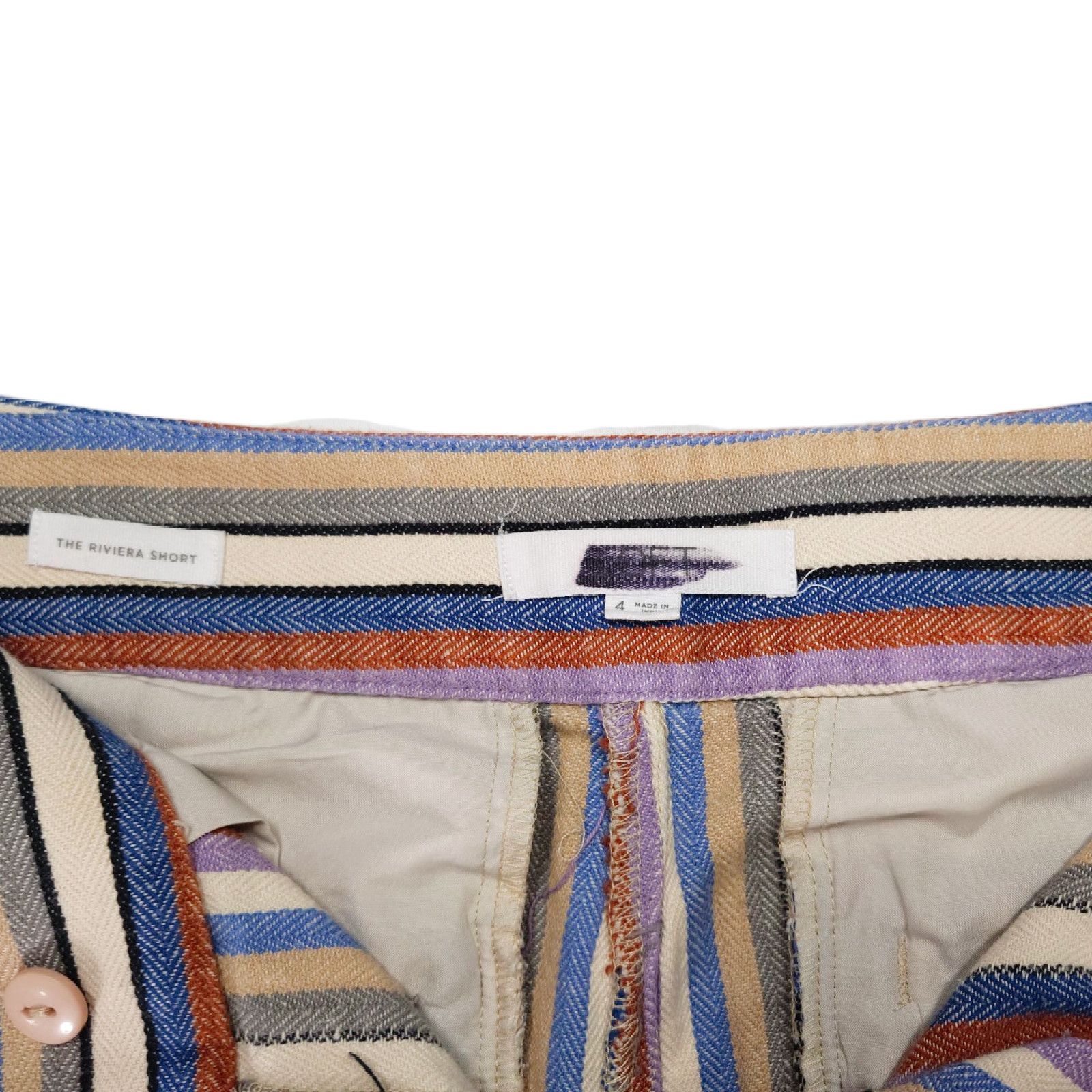 Loft EUC Loft The Riviera Chino Shorts Sz. 4 Linen Blend Summer Size 27" / US 4 / IT 40 - 3 Thumbnail