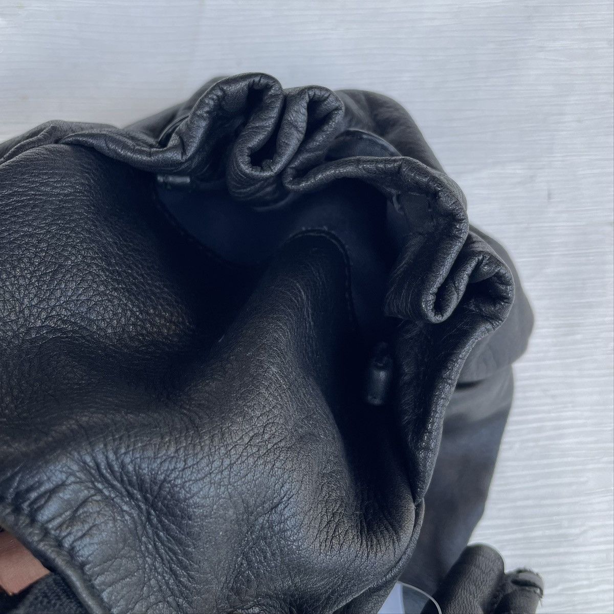 Emanuel Ungaro × Ungaro Paris Black Soft Leather Vintage Ungaro Bag Size ONE SIZE - 14 Thumbnail