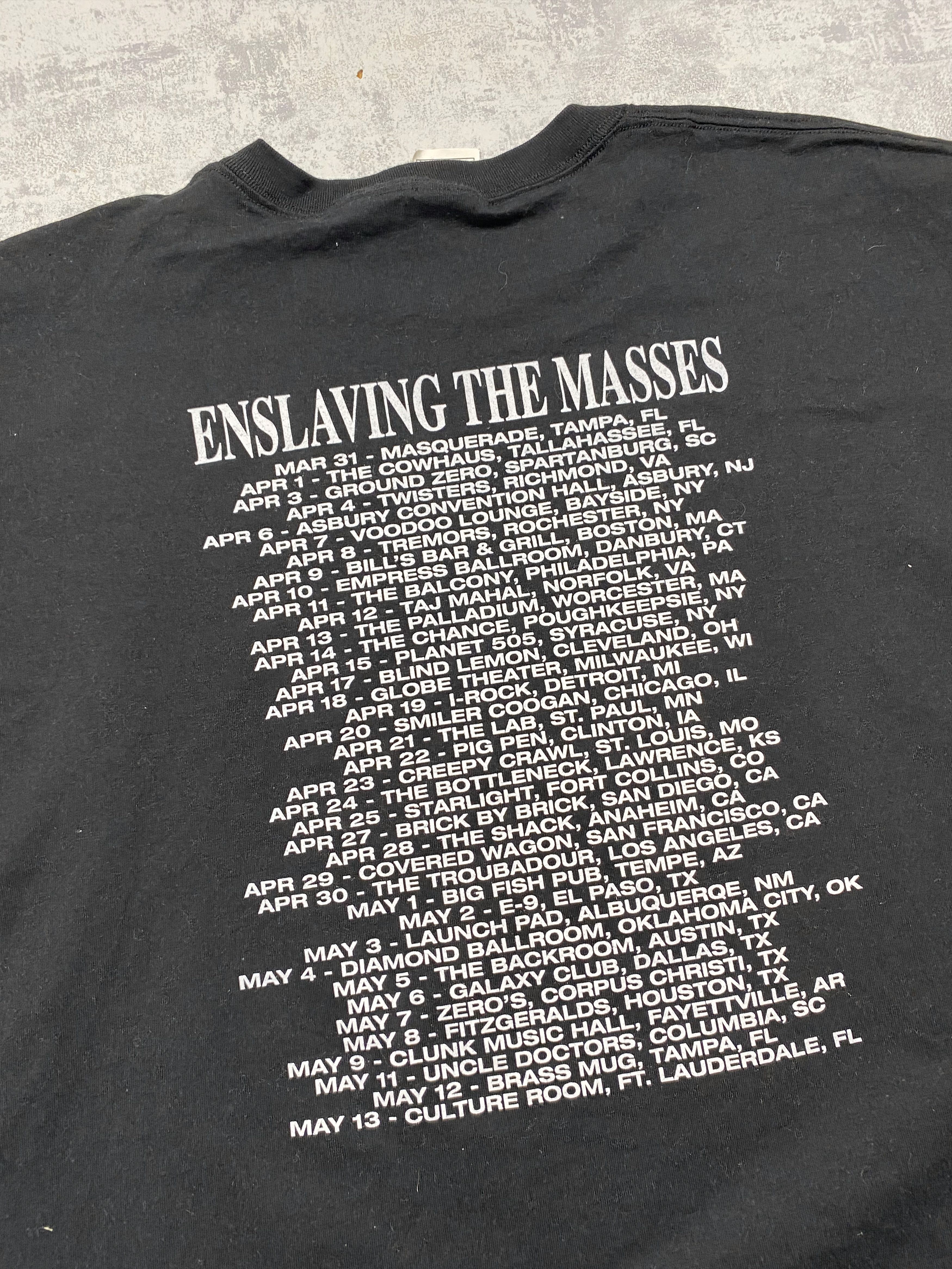 Band Tees Vintage 2001 Monstrosity Enslaving The Masses Band Tee Size US XL / EU 56 / 4 - 11 Thumbnail