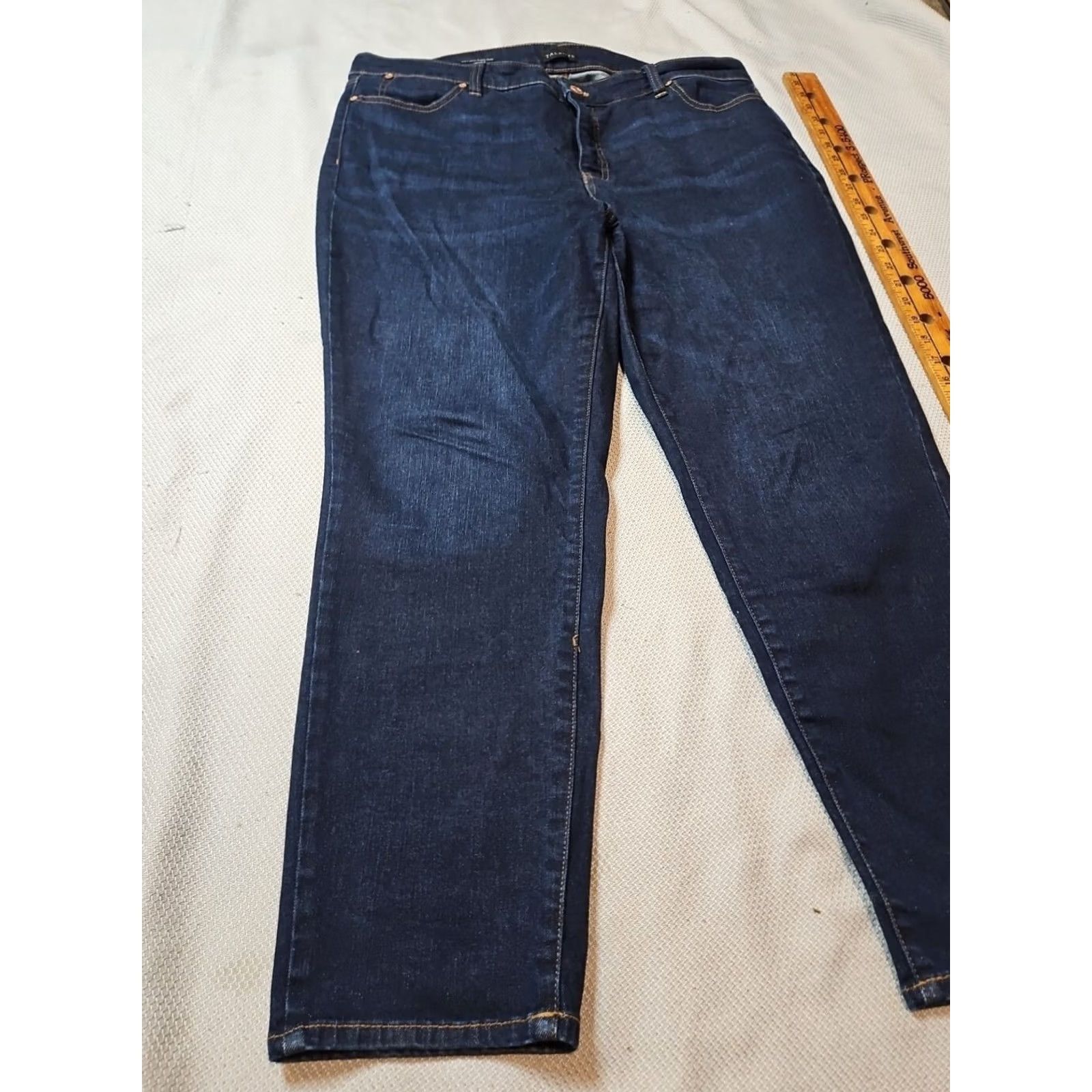 Talbots Talbots Jeans Womens Size 14 Blue Slim Ankle Stretch Denim Casual Mom Pants Size 36" / US 14 / IT 50 - 4 Thumbnail