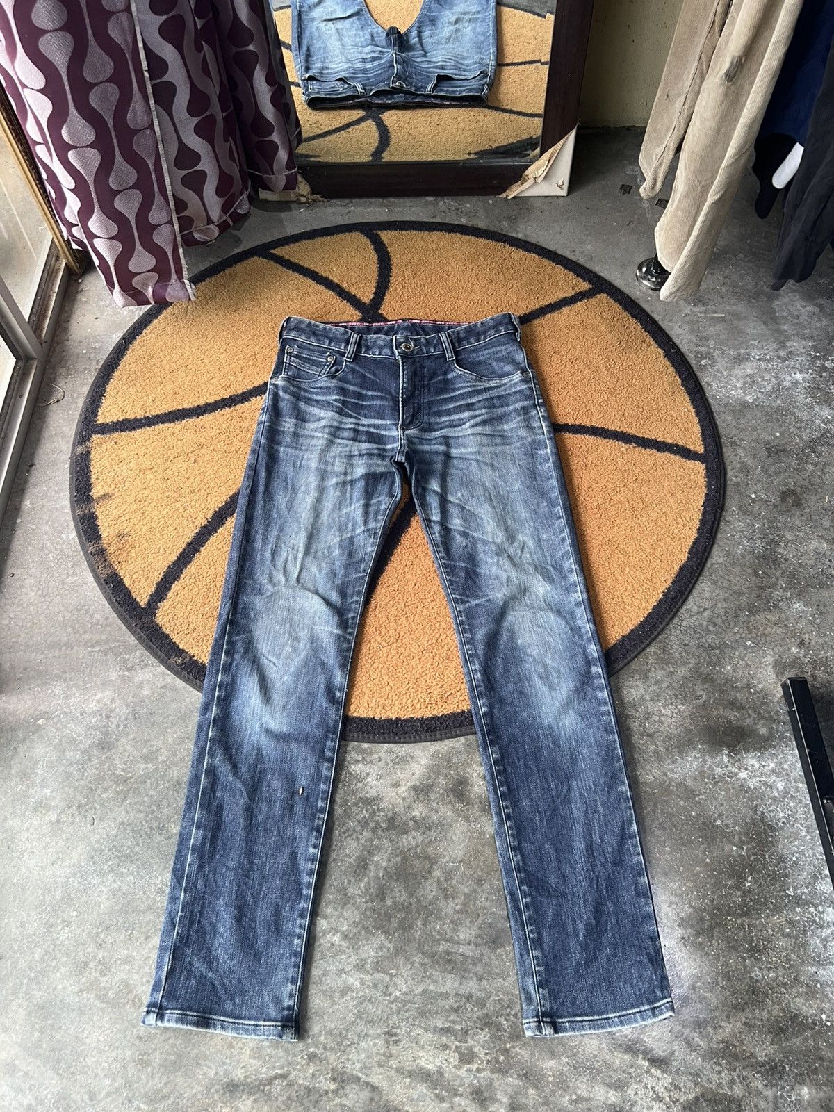 Edwin 🔥Vintage Edwin Jerseys Stretchable Flared Denim Size US 31 - 2 Thumbnail