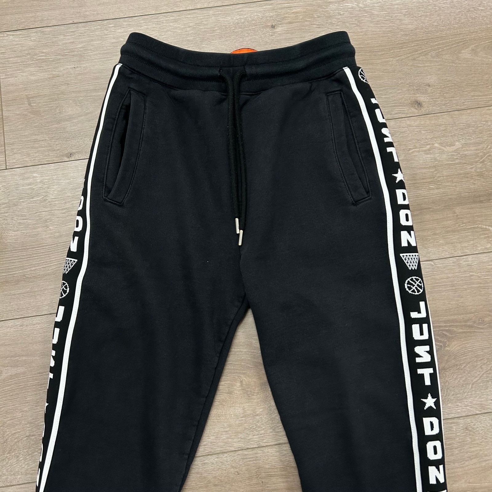 Just Don ALL CITY Just Don Logo Sweatpants BLACK Size Small S B20 Size US 30 / EU 46 - 2 Thumbnail