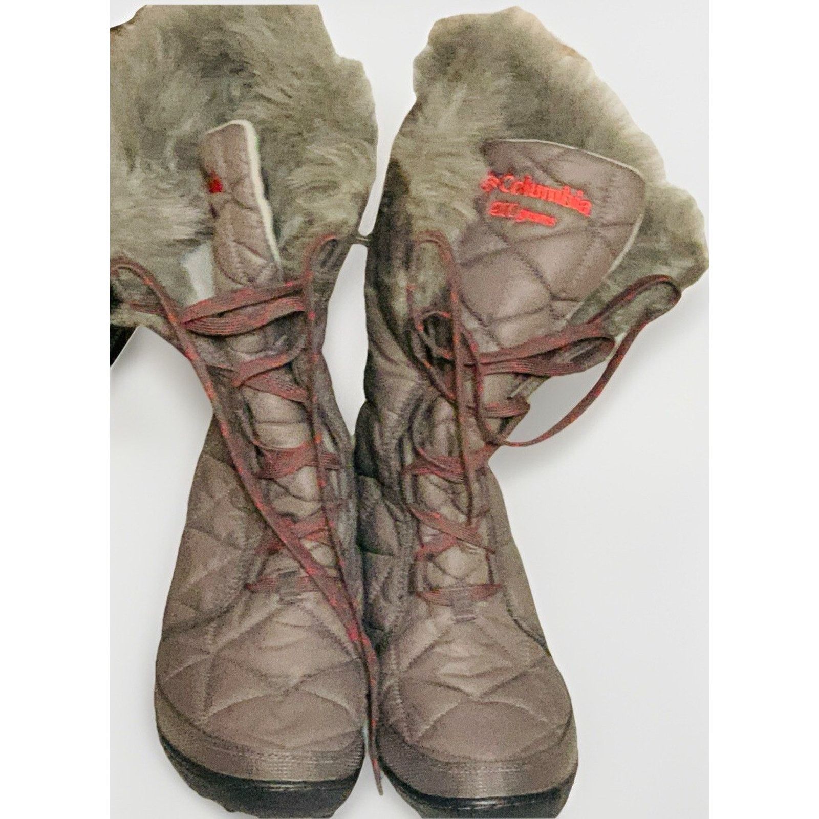 Columbia Columbia Women's 10 Mid II Omni-Heat Winter Faux Fur Boots Size US 10 / IT 40 - 2 Thumbnail