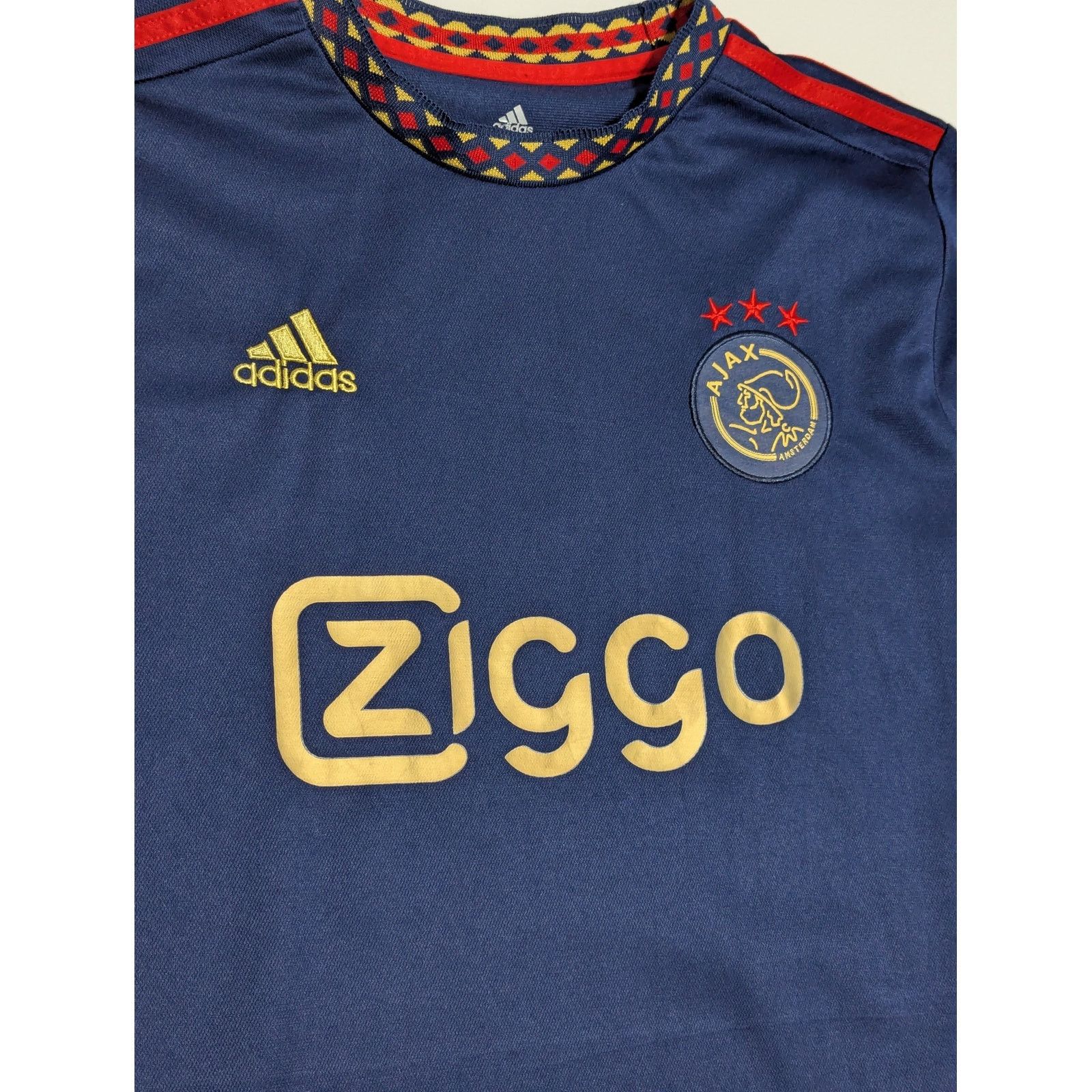 Adidas adidas AJAX Amsterdam Soccer Jersey Futbol Football Ziggo Size US M / EU 48-50 / 2 - 5 Thumbnail