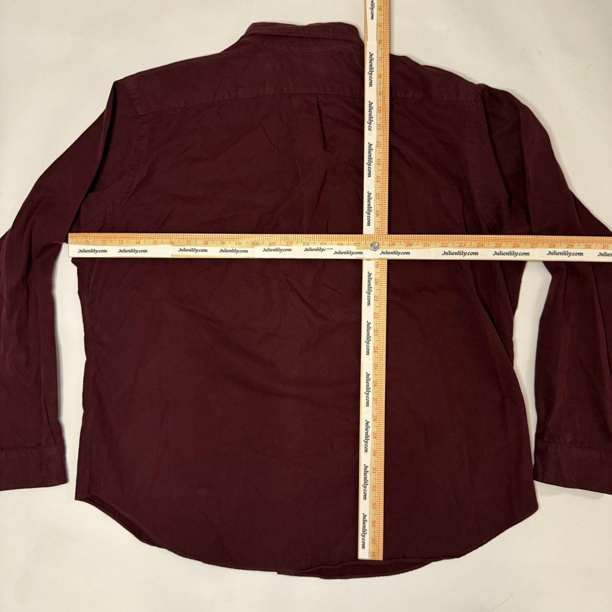 Ralph Lauren Ralph Lauren Classic Fit Shirt - XXL - Burgundy Size US XXL / EU 58 / 5 - 6 Thumbnail