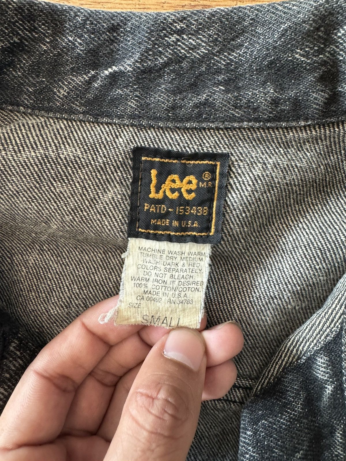 Lee Lee Vintage Rider Denim Jacket Size US S / EU 44-46 / 1 - 4 Thumbnail