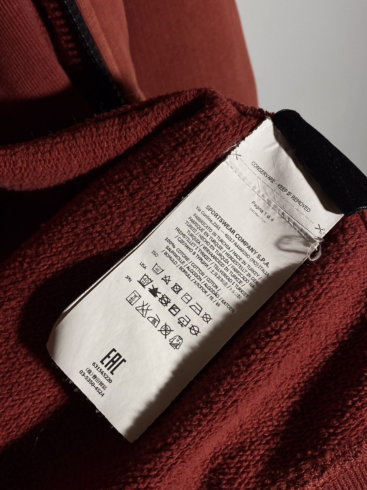 Stone Island Stone Island Zip Hoodie Mens Streetwear Hype Casual Style Size US XL / EU 56 / 4 - 20 Thumbnail