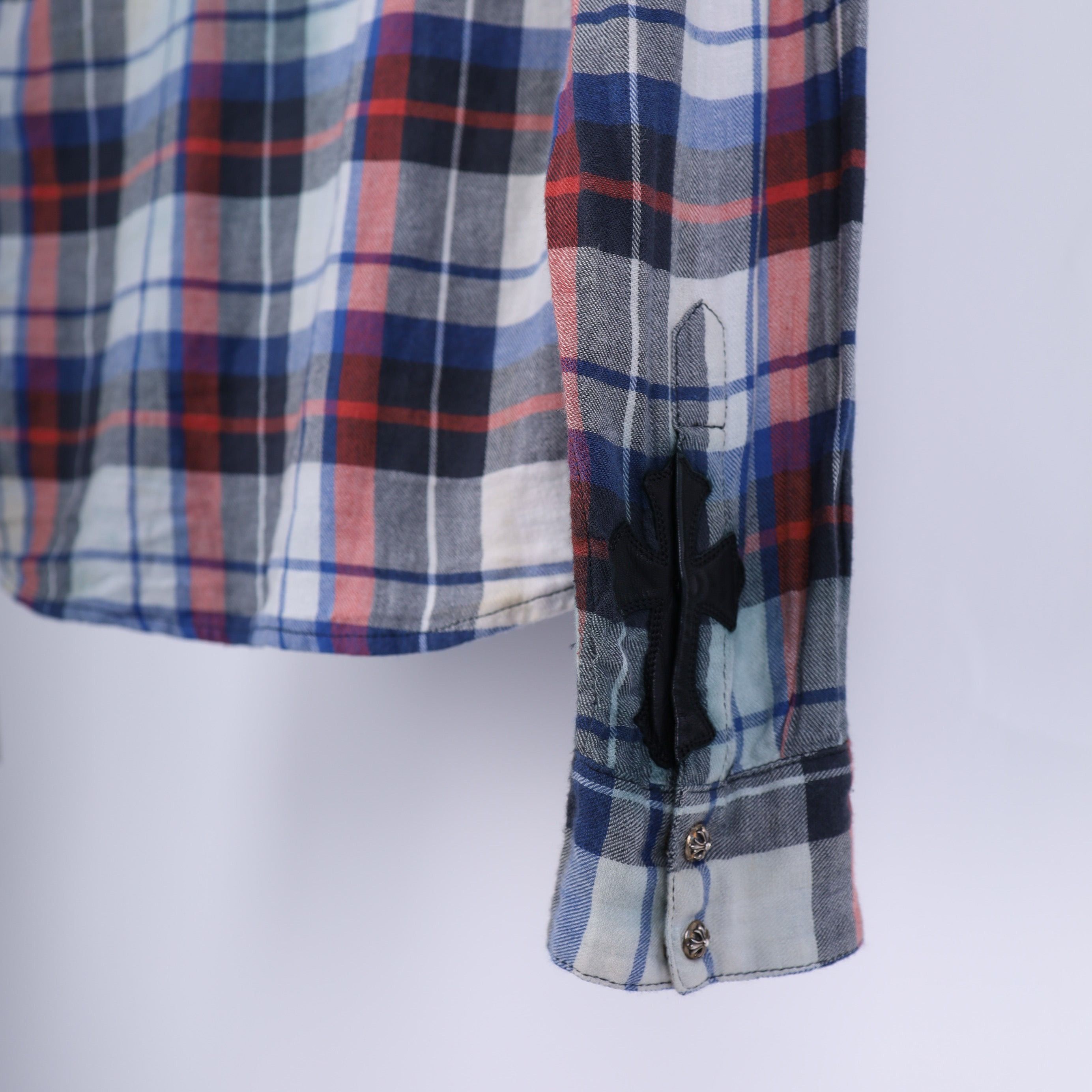 Chrome Hearts Chrome Hearts PATCHWORK FLANNEL SZ S Size US S / EU 44-46 / 1 - 4 Thumbnail