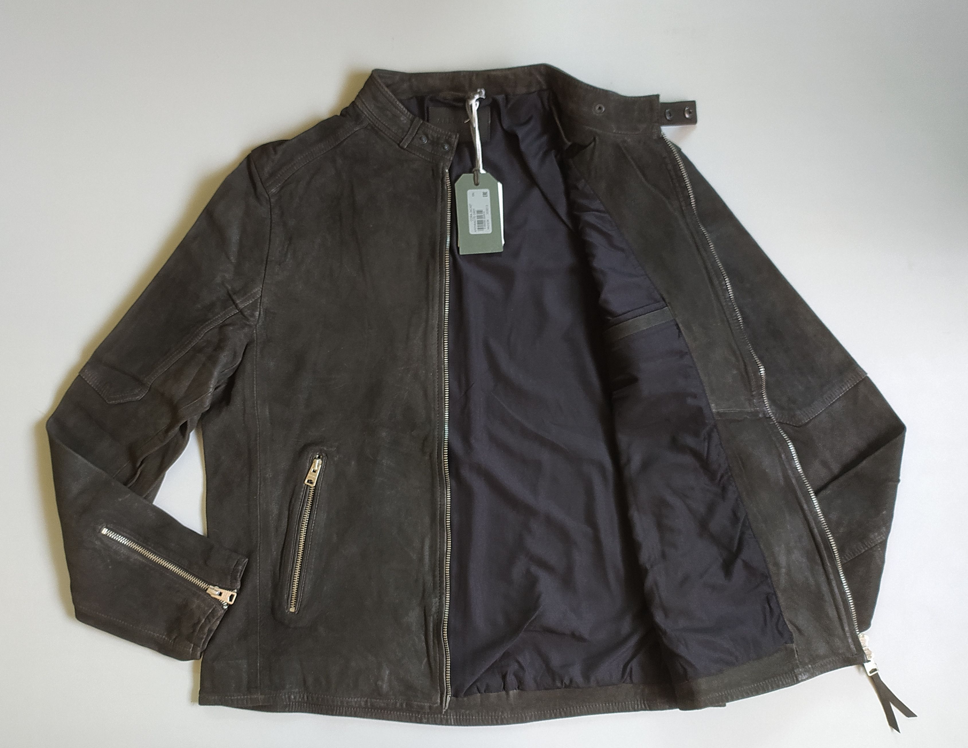 Allsaints ALLSAINTS Cora Suede Leather Jacket Free Shipping FTP/9016 Size US XXL / EU 58 / 5 - 4 Thumbnail