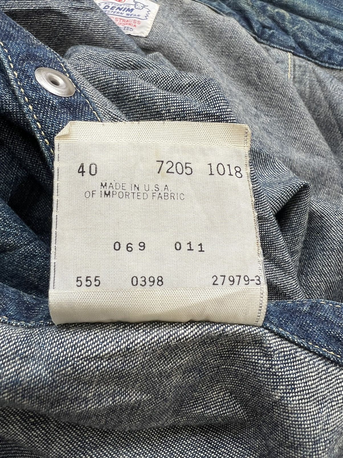 Levi's Vintage Clothing Vintage 1998 LVC Levi’s Big E Muddy Denim ...