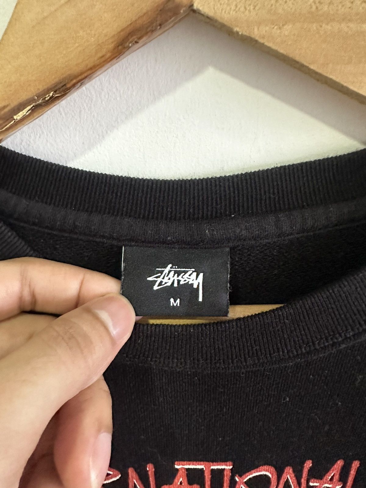 Stussy × Vintage Vintage Stussy Column International World Tribe Streetwear Size US M / EU 48-50 / 2 - 4 Thumbnail