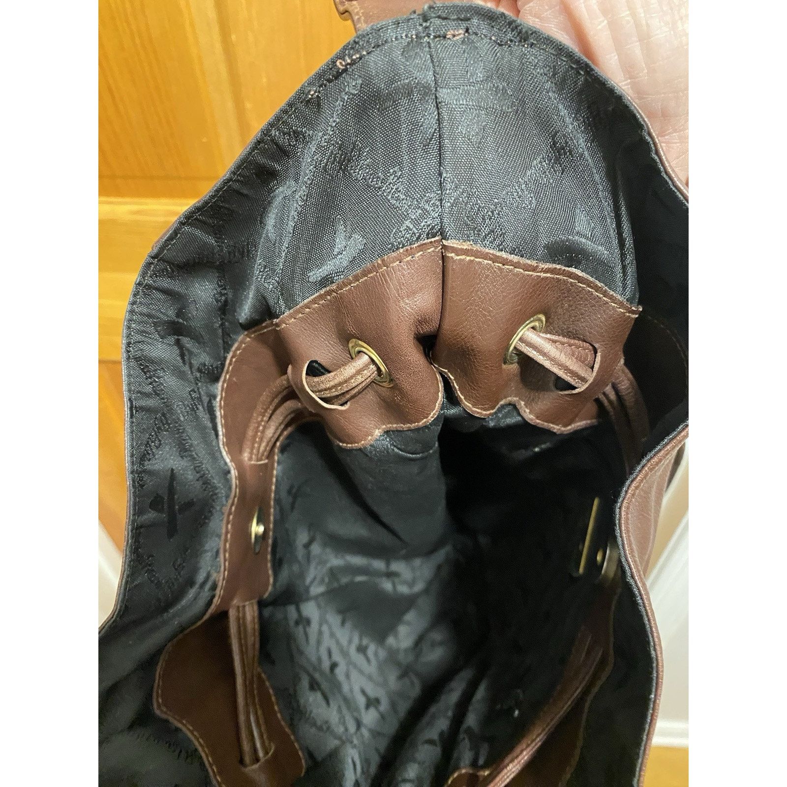 Paloma Picasso Vintage Paloma Picasso Bucket Brown Shoulder Bag Size ONE SIZE - 8 Thumbnail