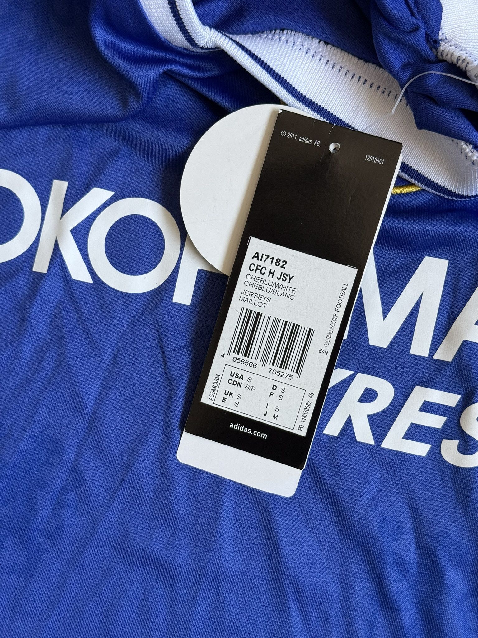 Adidas CHELSEA 2016 2017 HOME FOOTBALL SHIRT SOCCER JERSEY ADIDAS S Size US S / EU 44-46 / 1 - 4 Thumbnail