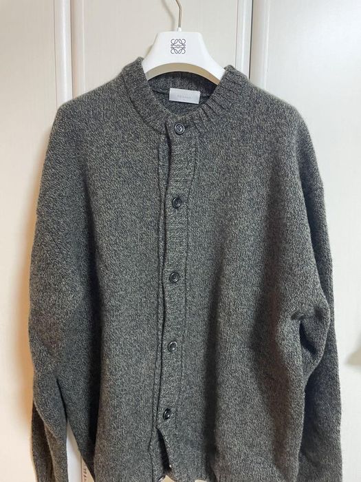 Phlannel yak wool crewneck cardigan | Grailed