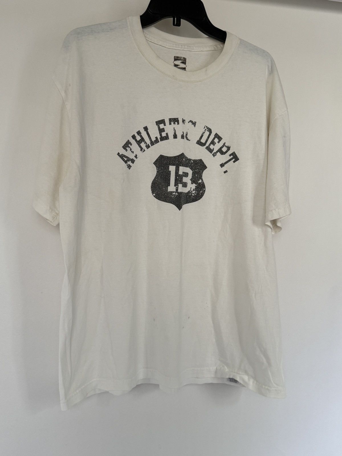 Vintage Distressed Athletic Dept Vintage Tshirt Size US L / EU 52-54 / 3 - 2 Thumbnail