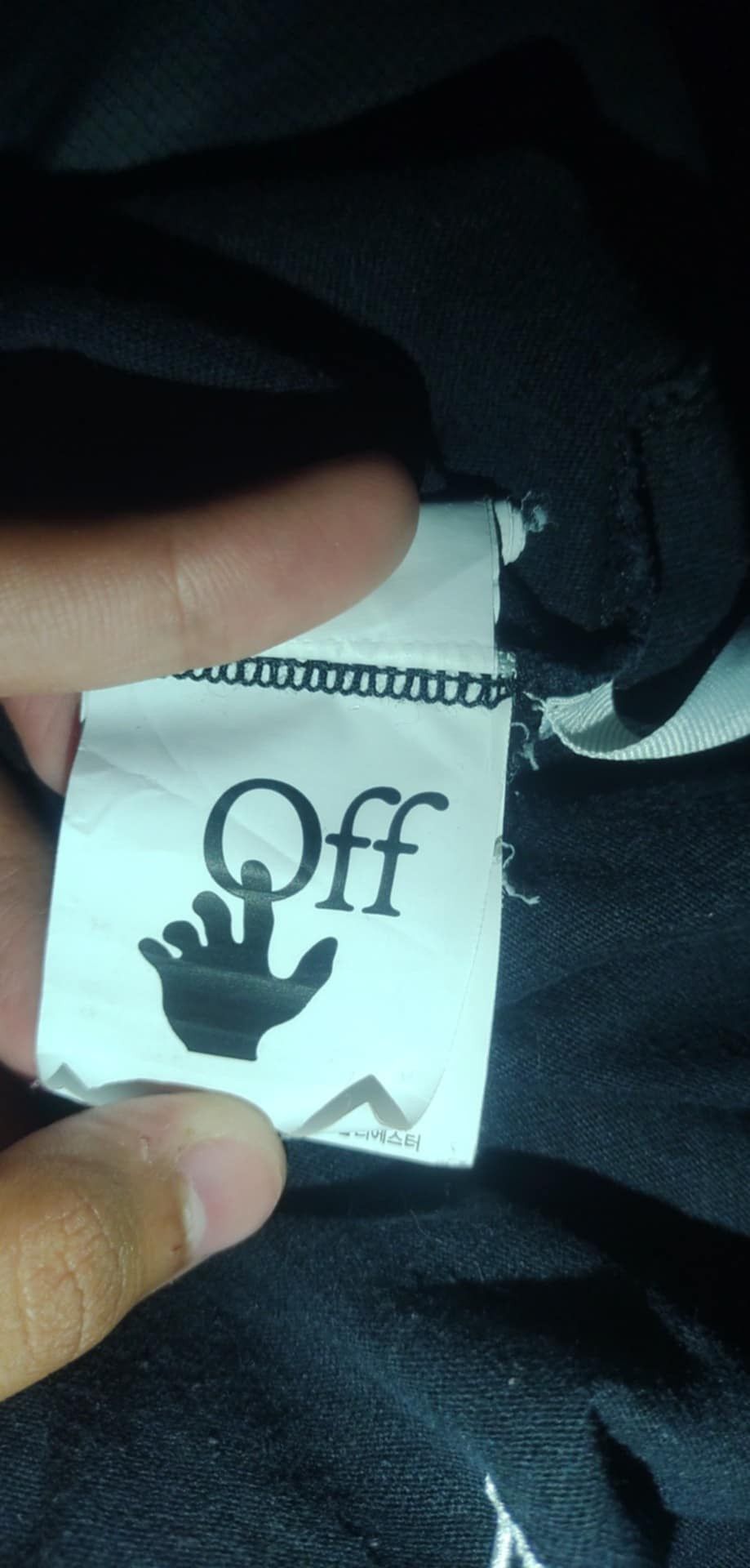 Off-White Black Barrel man (rare) Size US XS / EU 42 / 0 - 9 Thumbnail