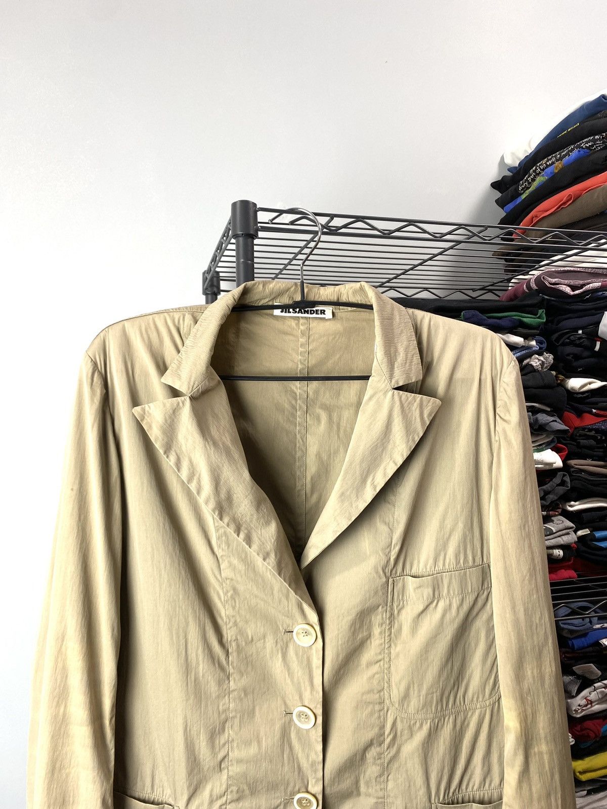 Jil Sander Vintage Jil Sander Blazer Jacket Sunfaded Size S / US 4 / IT 40 - 3 Thumbnail