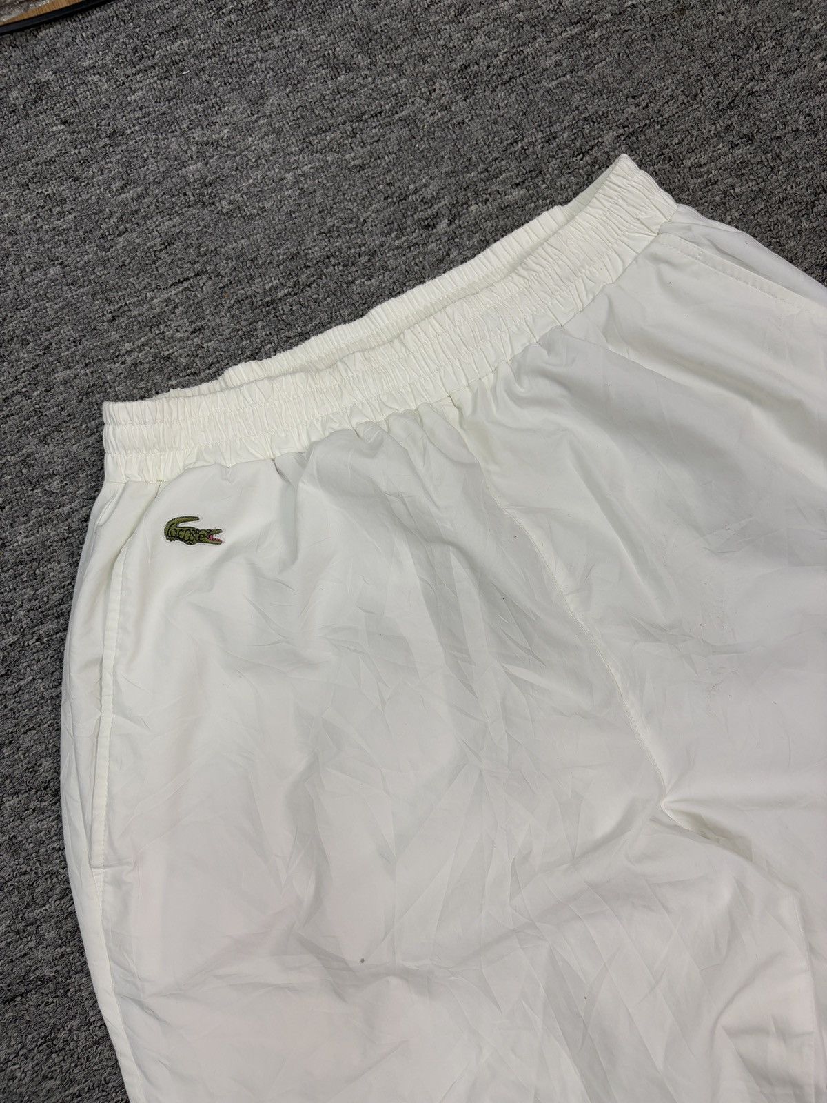 Lacoste × Vintage Vintage 90s Lacoste Nylon Track Pants Joggers Size US 30 / EU 46 - 3 Thumbnail