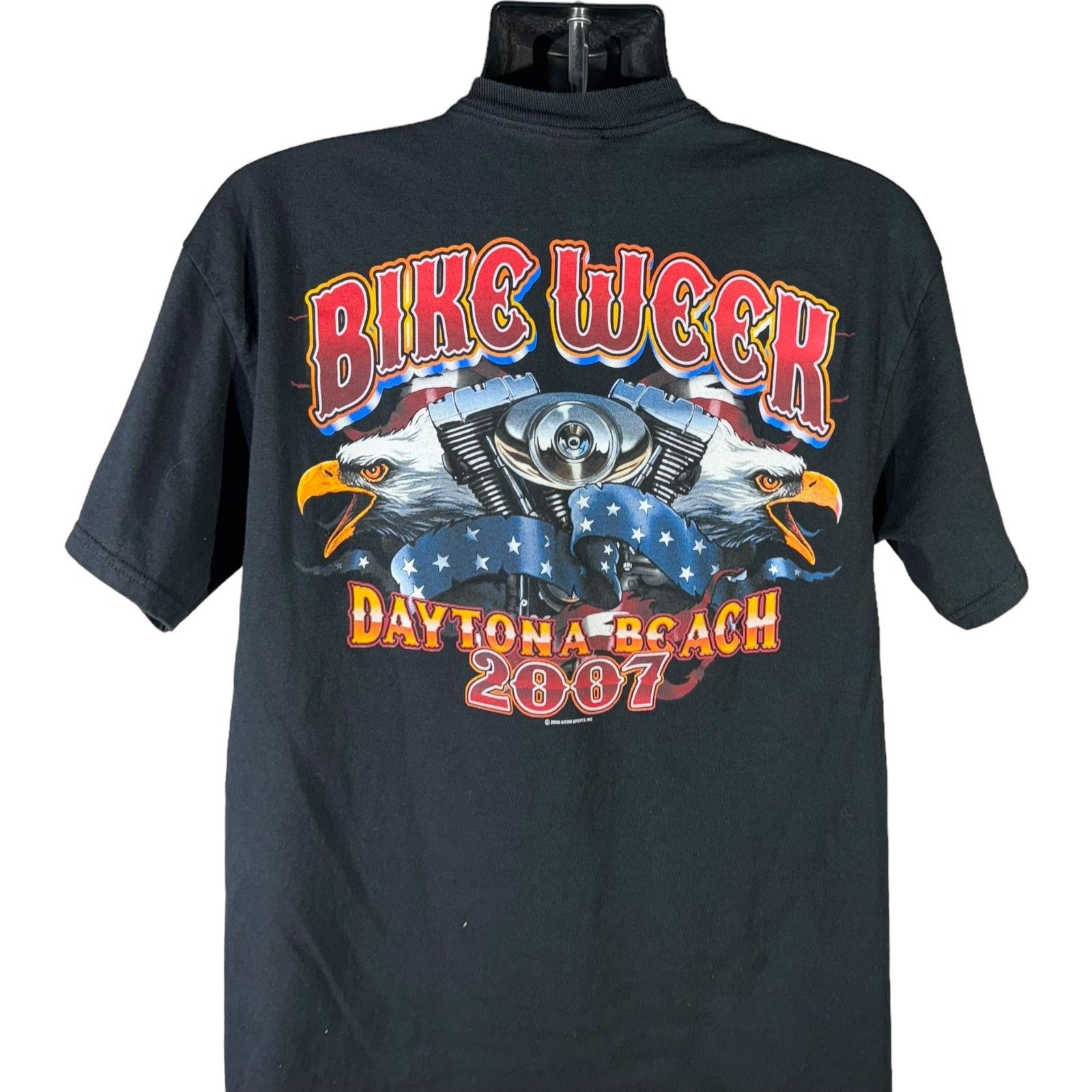 Delta Daytona Beach Bald Eagle Bike Week Tee Size US L / EU 52-54 / 3 - 6 Thumbnail