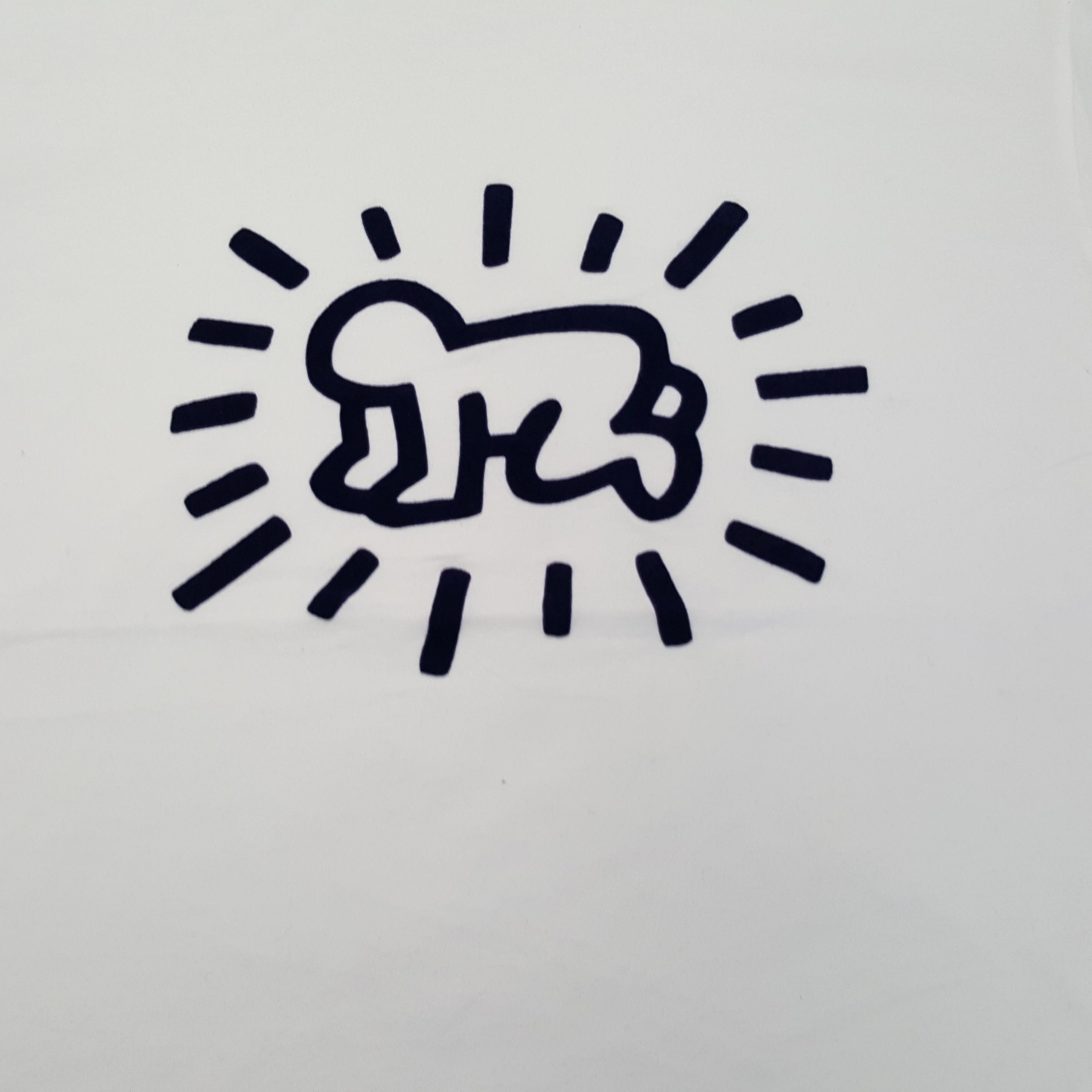 Keith Haring × Vintage Vintage Keith Haring Art Design Twerk Streetwear T-shirt Size US L / EU 52-54 / 3 - 2 Thumbnail