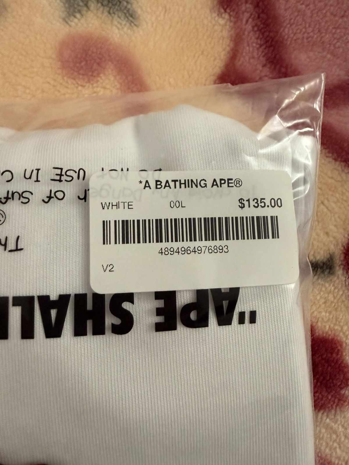 Bape Bape “Baby Milo” King Card Tee “Complexcon Exclusive” White Size US XL / EU 56 / 4 - 11 Thumbnail