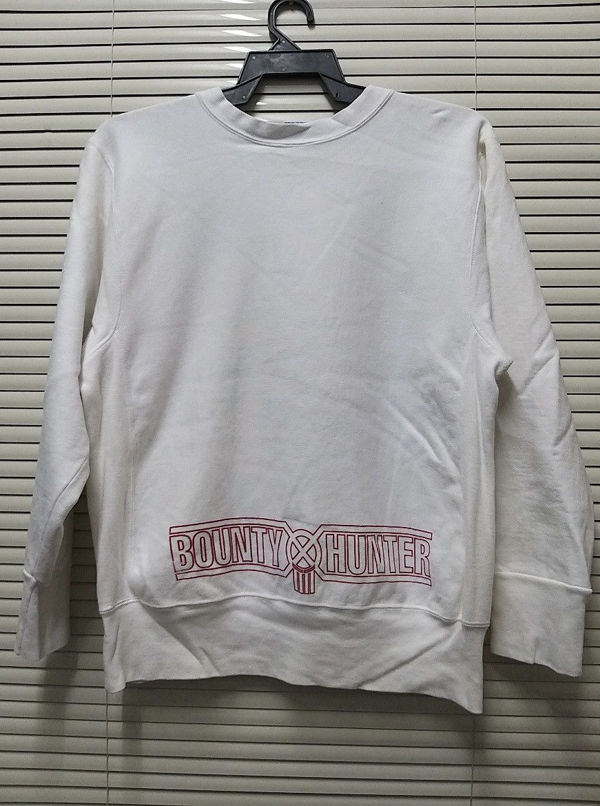 Bounty Hunter NICE💥VINTAGE 90s BOUNTY HUNTER BIG LOGO PULLOVER SWEATSHIRT Size US M / EU 48-50 / 2 - 2 Thumbnail