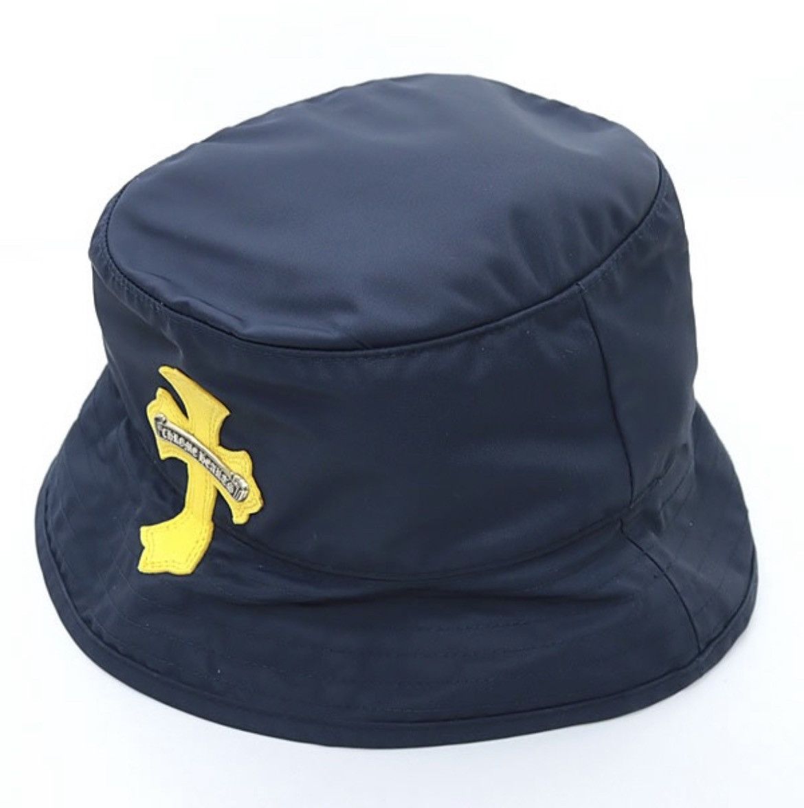Chrome Hearts Chrome Hearts Lether Cross Label Nylon Bucket hat Size ONE SIZE - 4 Thumbnail
