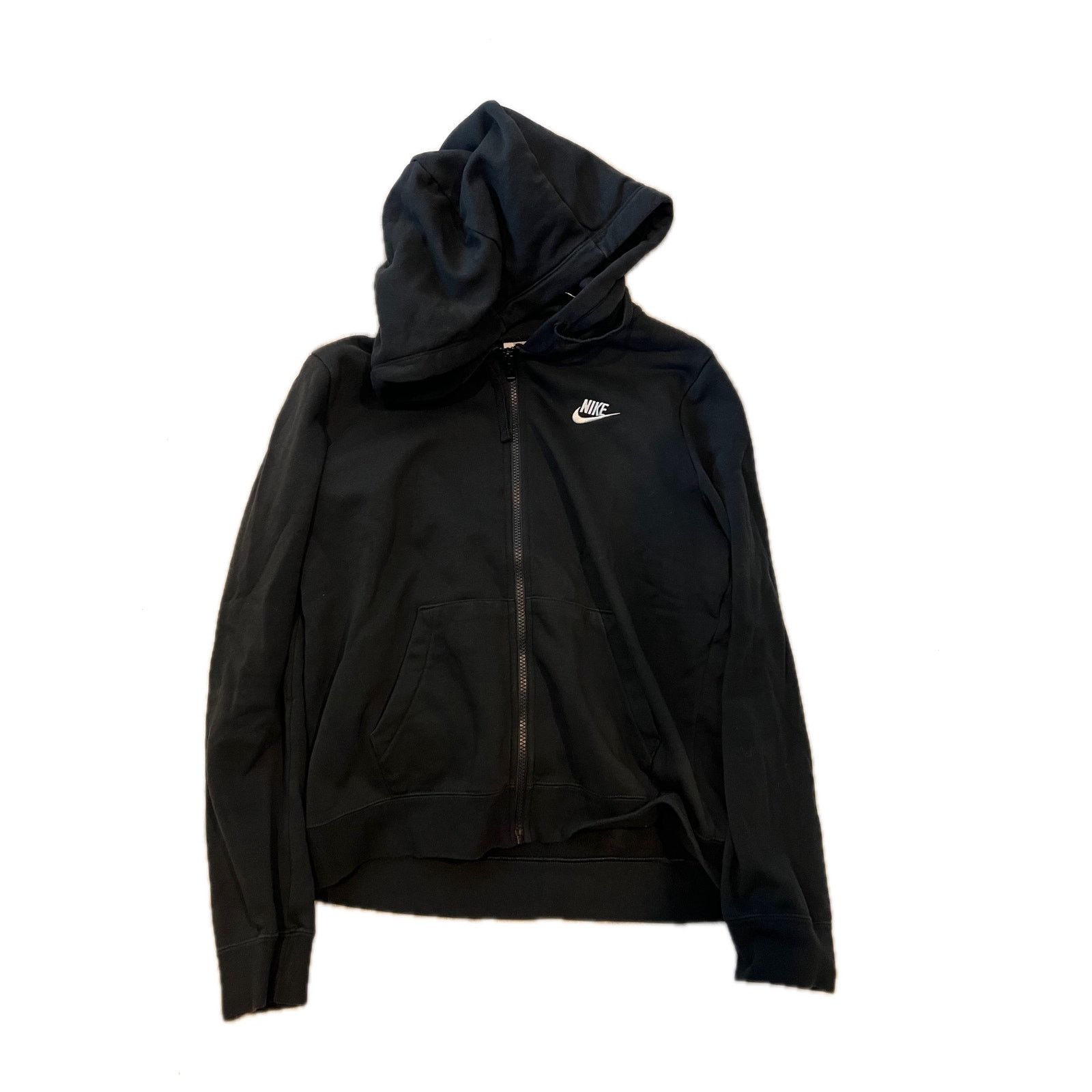 Nike Nike Black Full Zip Hoodie Mens Med Size US M / EU 48-50 / 2 - 1 Thumbnail