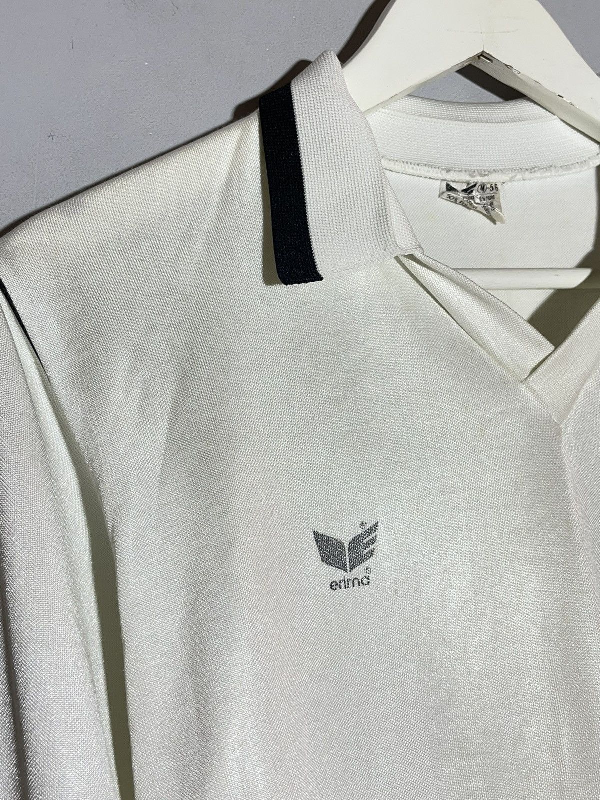 Errea × Vintage Germany 1978 Home Vintage Long Sleeve Erima Jersey Size US M / EU 48-50 / 2 - 6 Thumbnail