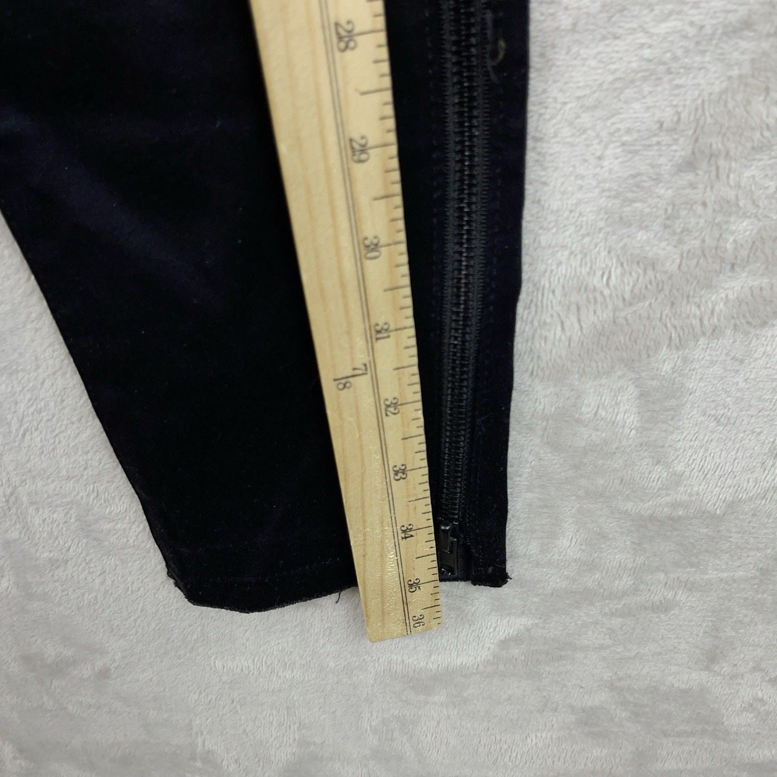 Other Etienne Marcel EM 1080 Side Zip Moto Skinny Black Jeans 25 Size 25" / US 0 / IT 36 - 11 Thumbnail