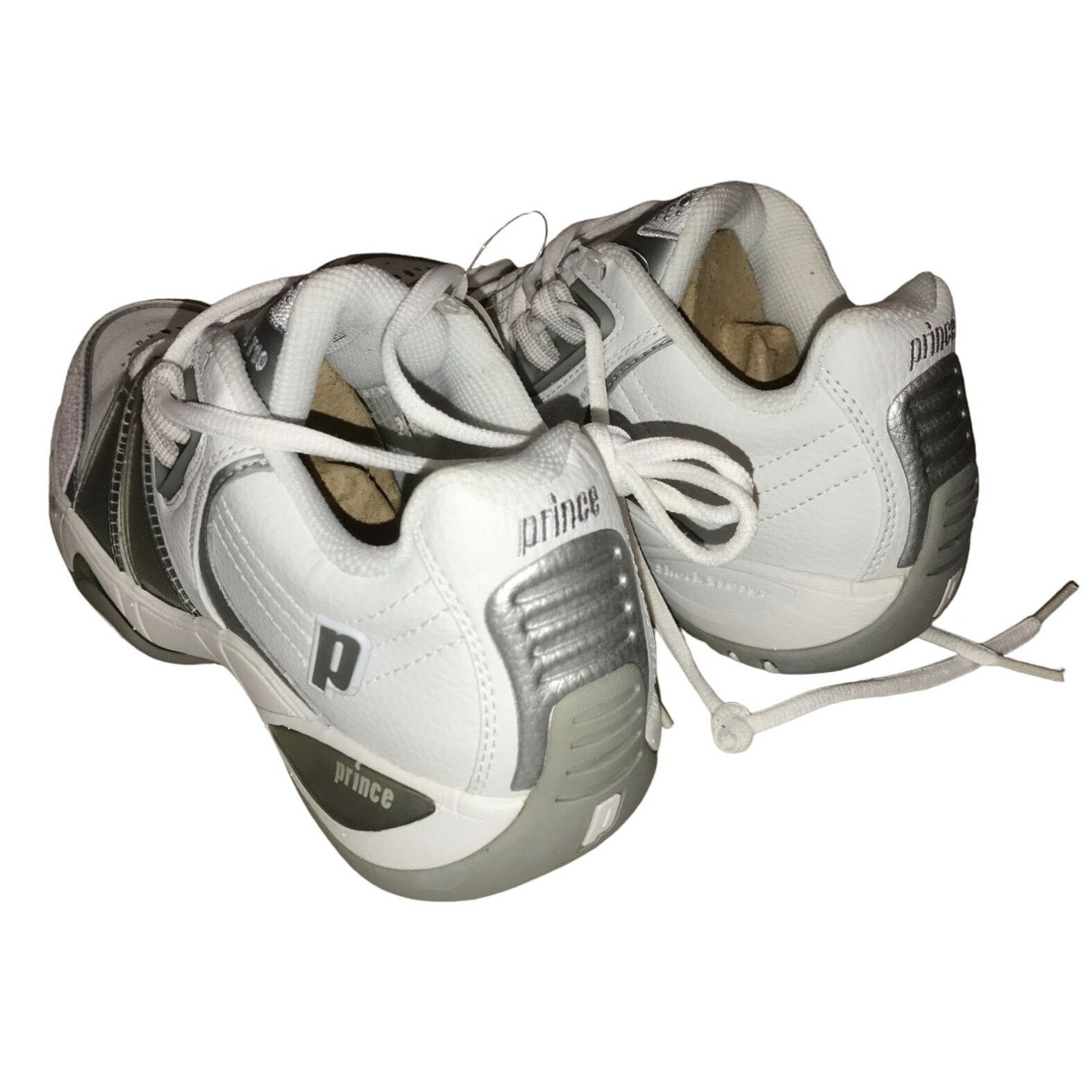 Prince Prince T10 Women's White and Gray Tennis Shoes Size US 8.5 / IT 38.5 - 3 Thumbnail
