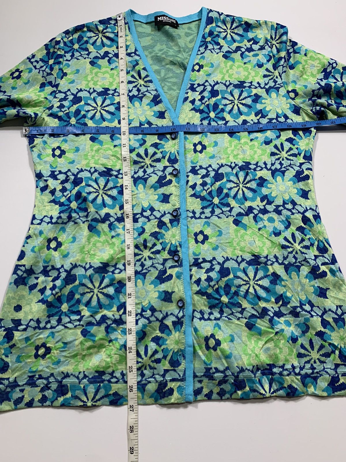 Missoni Missoni Floral Cardigan Size US M / EU 48-50 / 2 - 7 Thumbnail