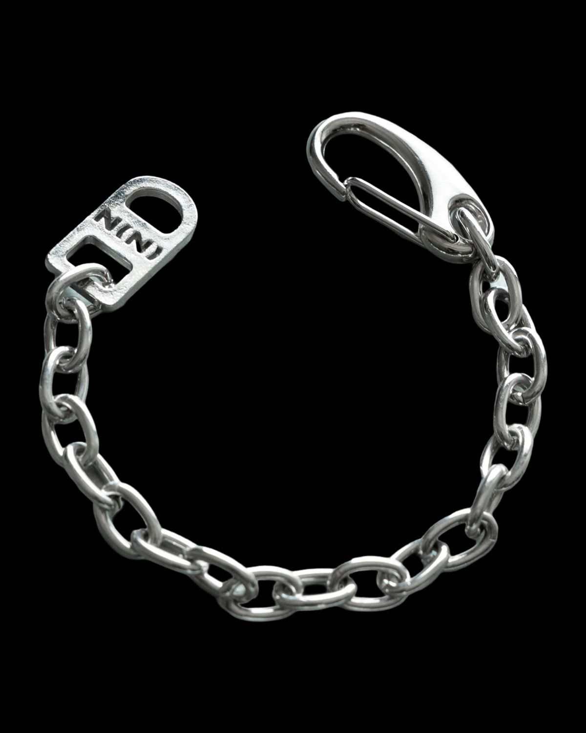 Number (N)ine Silver Chain Bracelet Size ONE SIZE - 2 Thumbnail