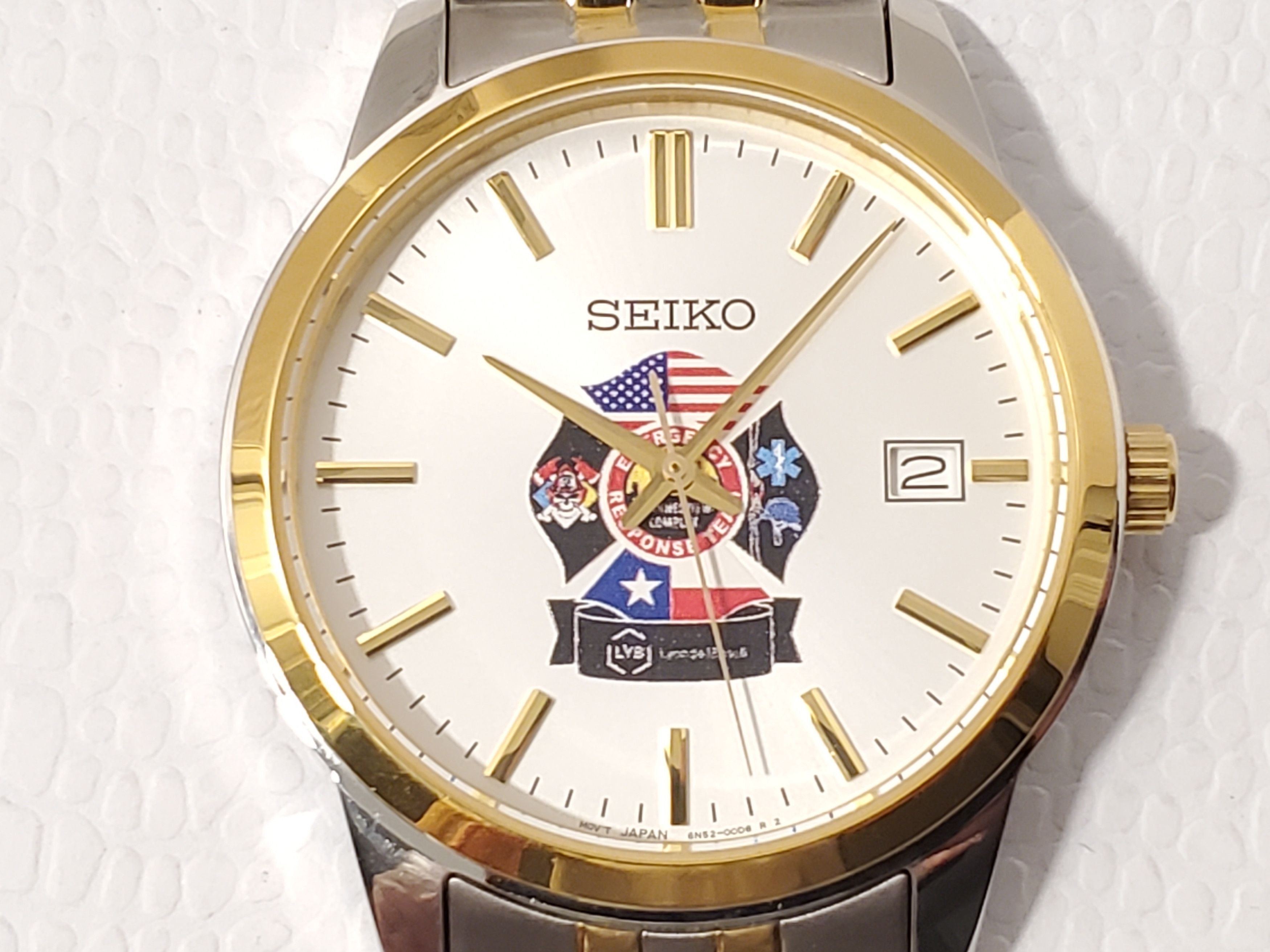 Seiko Seiko Men's SGF206 Gold-Tone Stainless Steel Dress Watch | Grailed